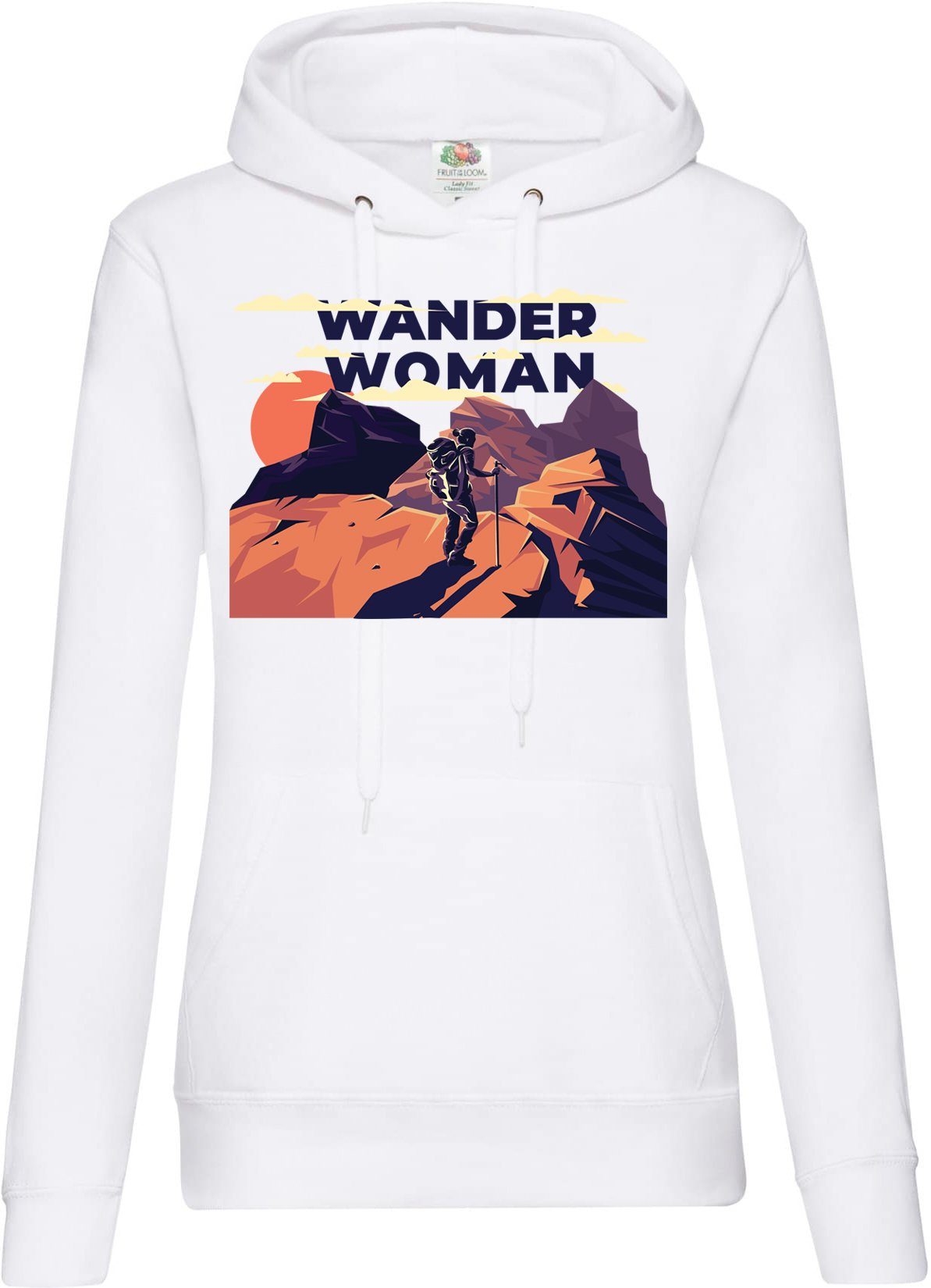 Youth Designz Kapuzenpullover Wander Woman Damen Hoodie Pullover mit