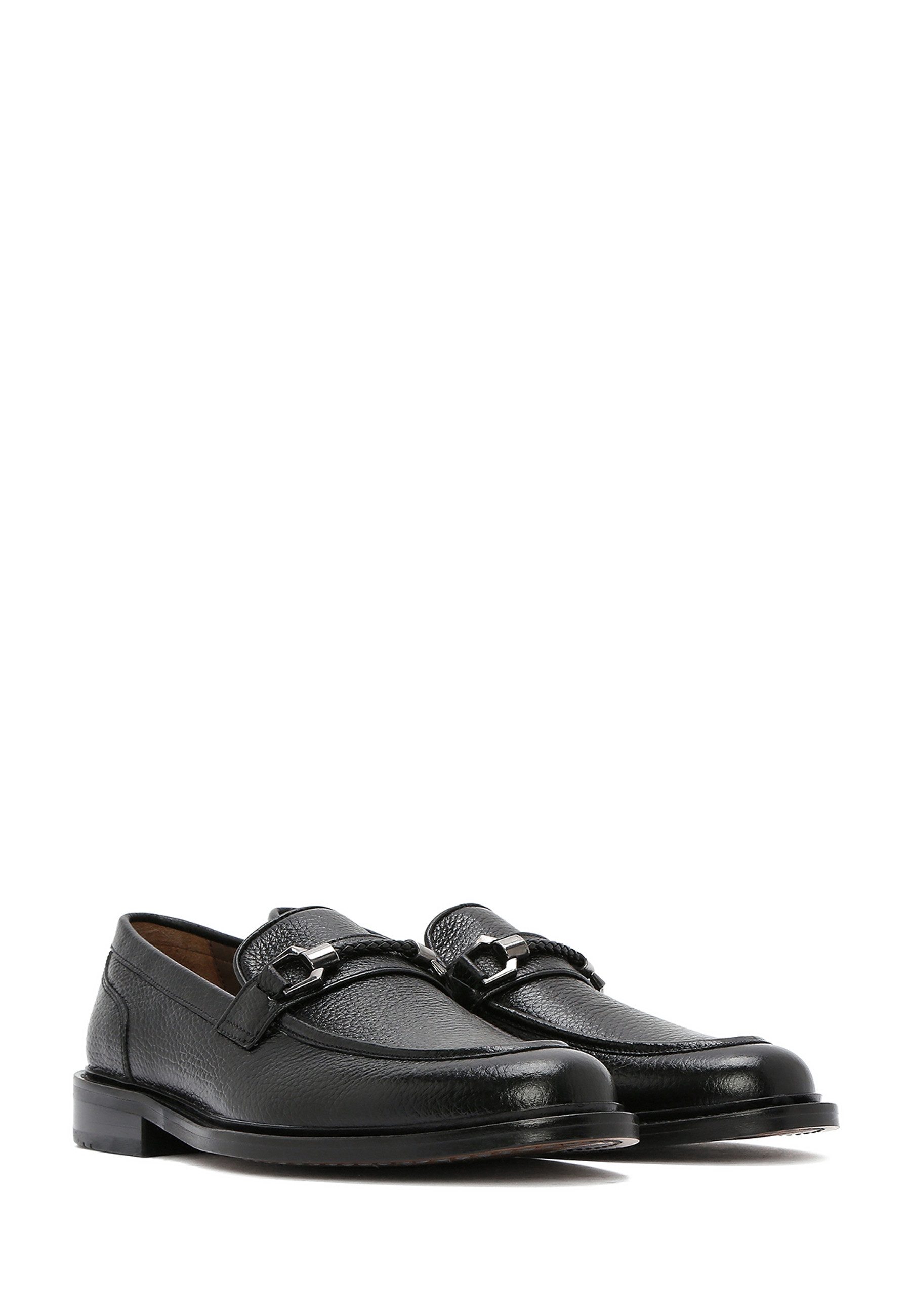 Derimod Klassische Loafer aus Leder Loafer Echtes Leder, Lederfutter, Neolit-Sohle, Slip-On-Design