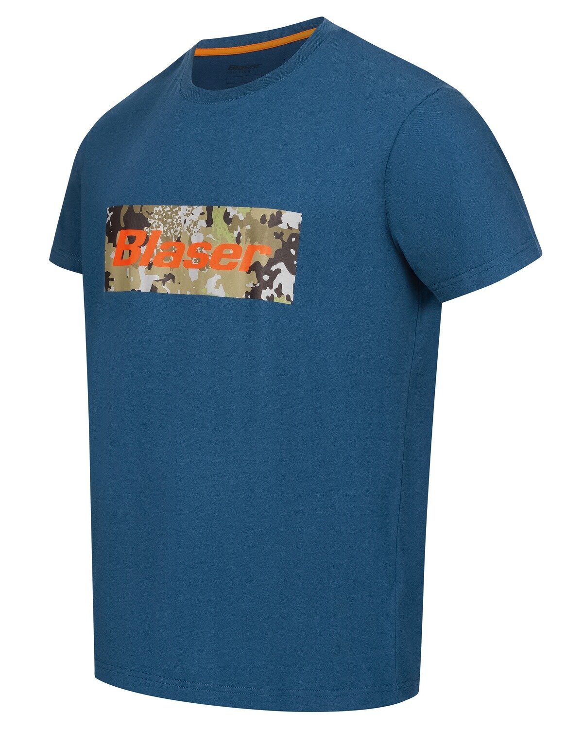 Blaser T-Shirt T-Shirt HunTec mit Logo Marine