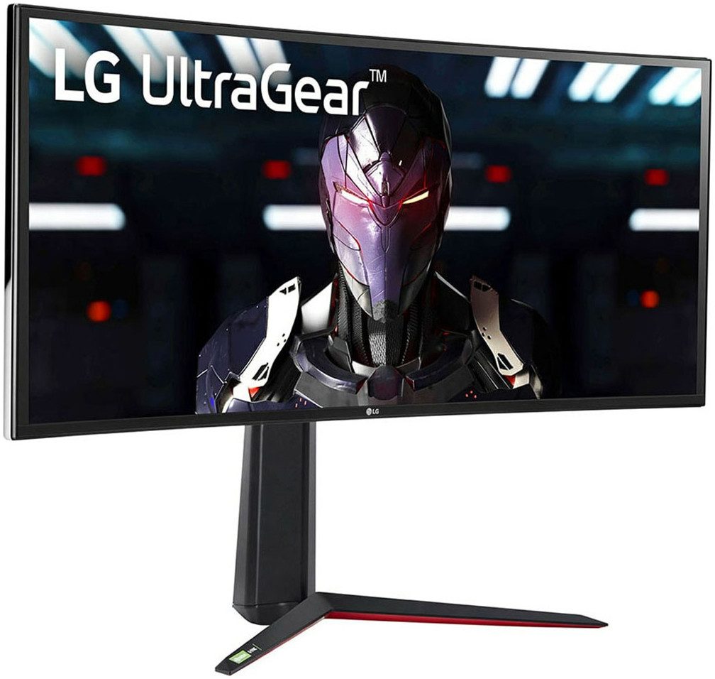 LG 34GN850P Curved-Gaming-Monitor (87 cm/34 ", 3440 x 1440 px, UWQHD, 1 ms Reaktionszeit, 160 Hz, IPS)