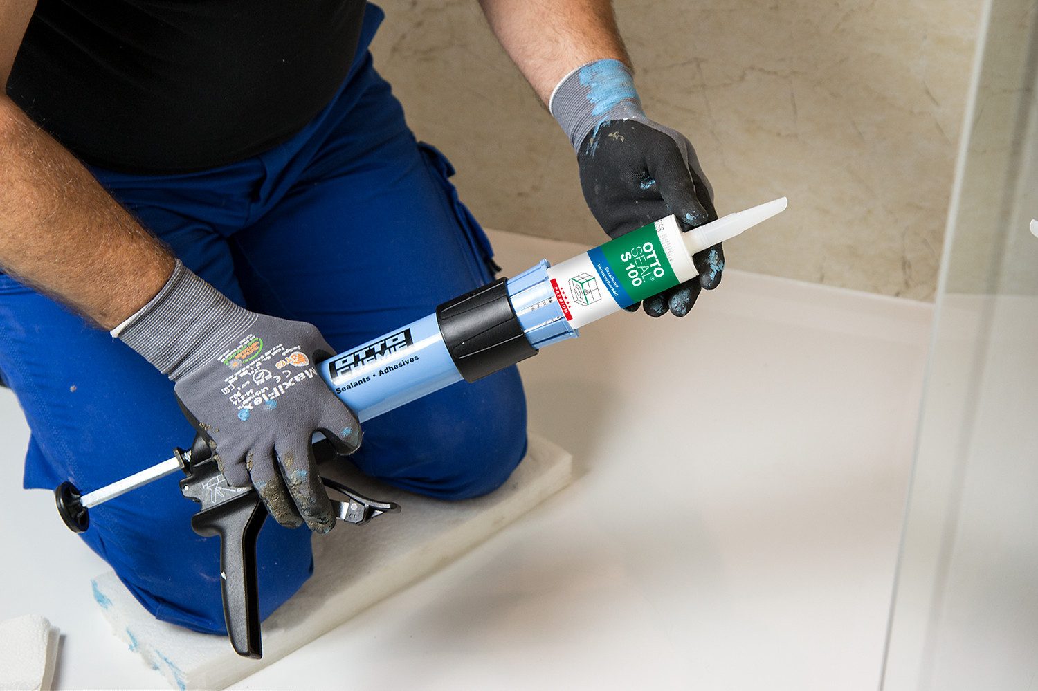 OTTO-Chemie Silikon Ottoseal S100 Premium-Sanitär-Silikon 300ml, Exzellente Verarbeitbarkeit, für innen und außen, ideal zum Abdichten – Bild 5 von 5