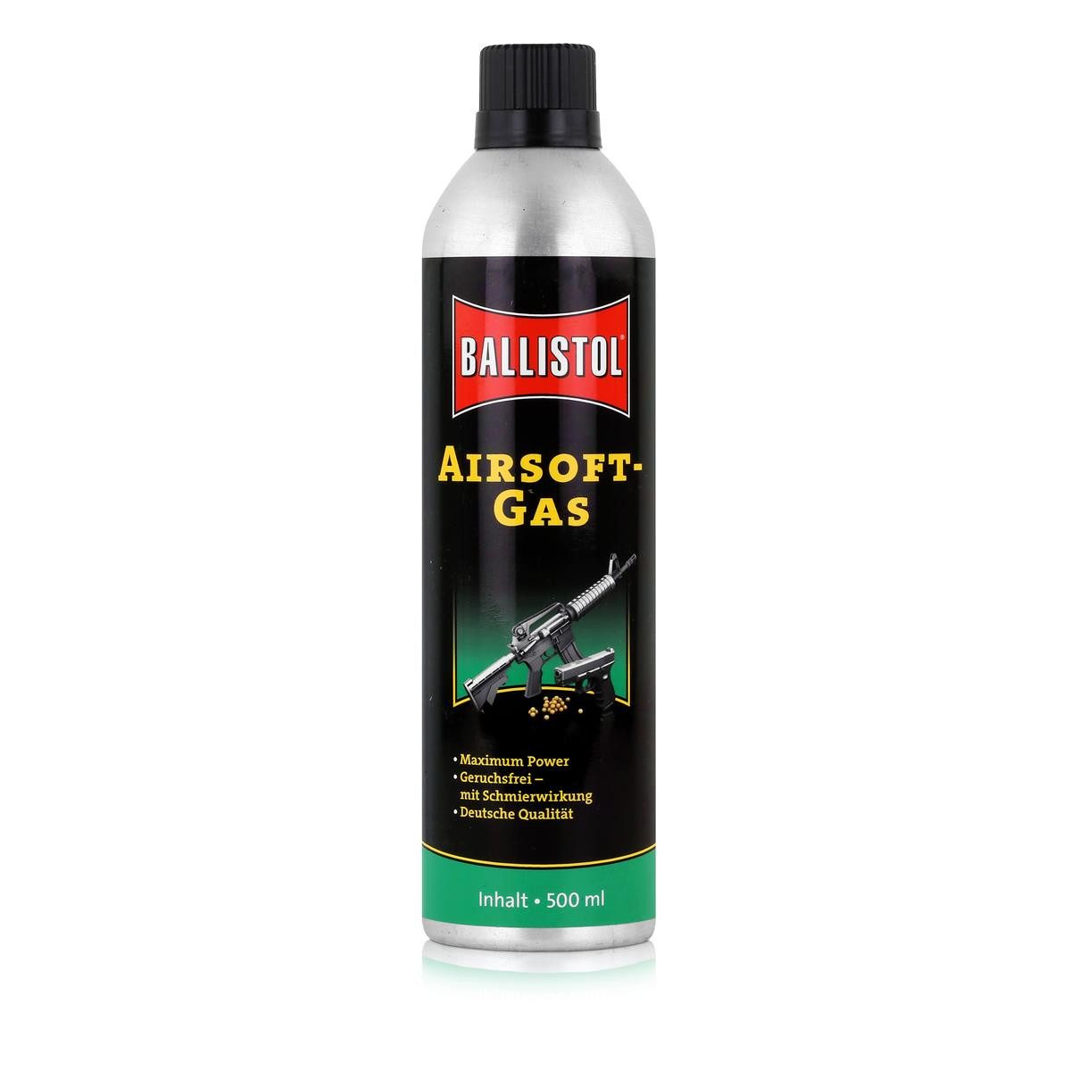 Multifunktionsöl Ballistol Airsoft-Gas 500ml - Geruchsfrei mit Schmierwirkung (1er Pack