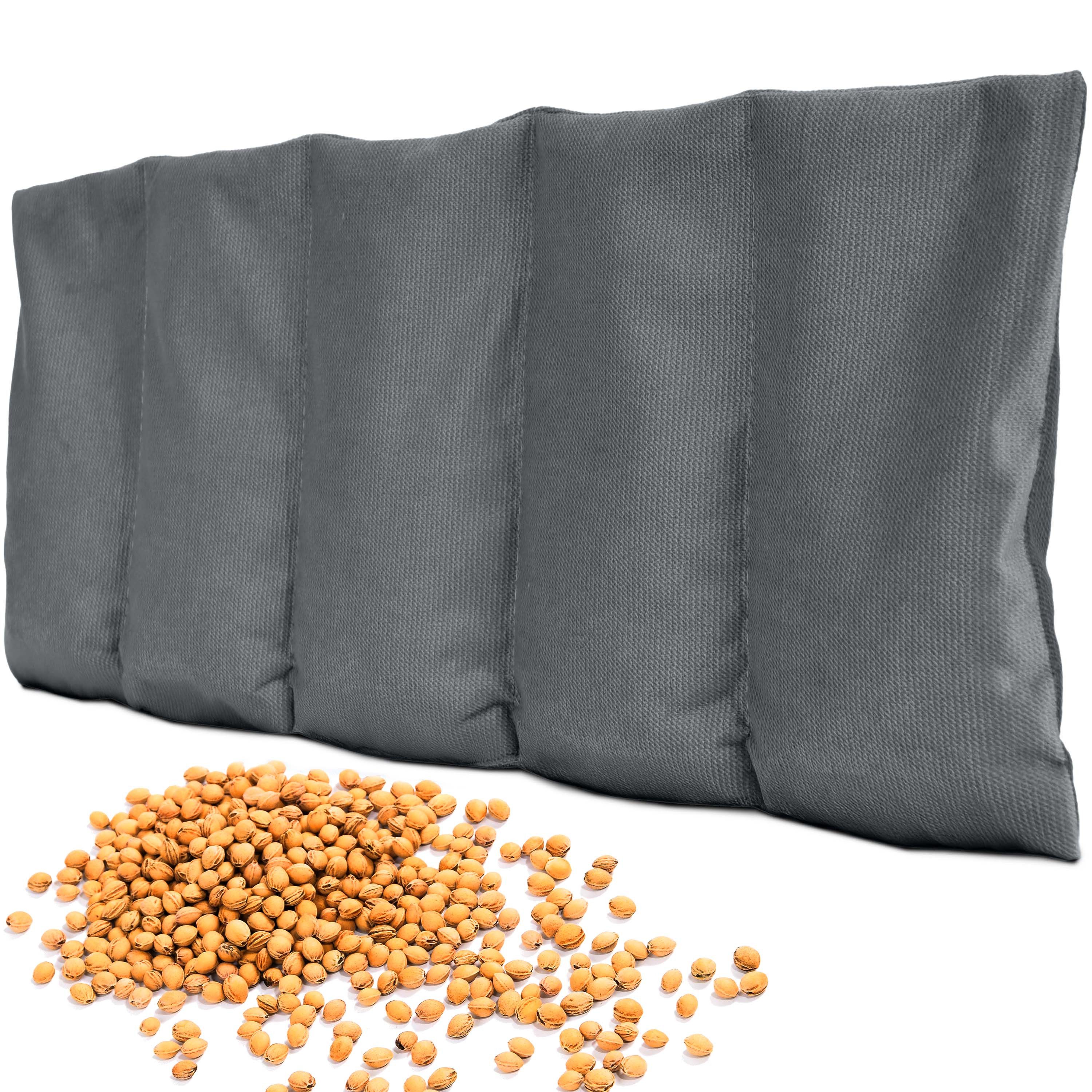 Amilian Подушка из вишневой косточки 55x20 cm - Грелки & Kältekissen für Mikrowelle, Подушка из вишневой косточки für Mikrowelle, Füllung: 100% Kirschkerne, Подушки Nacken Schulter