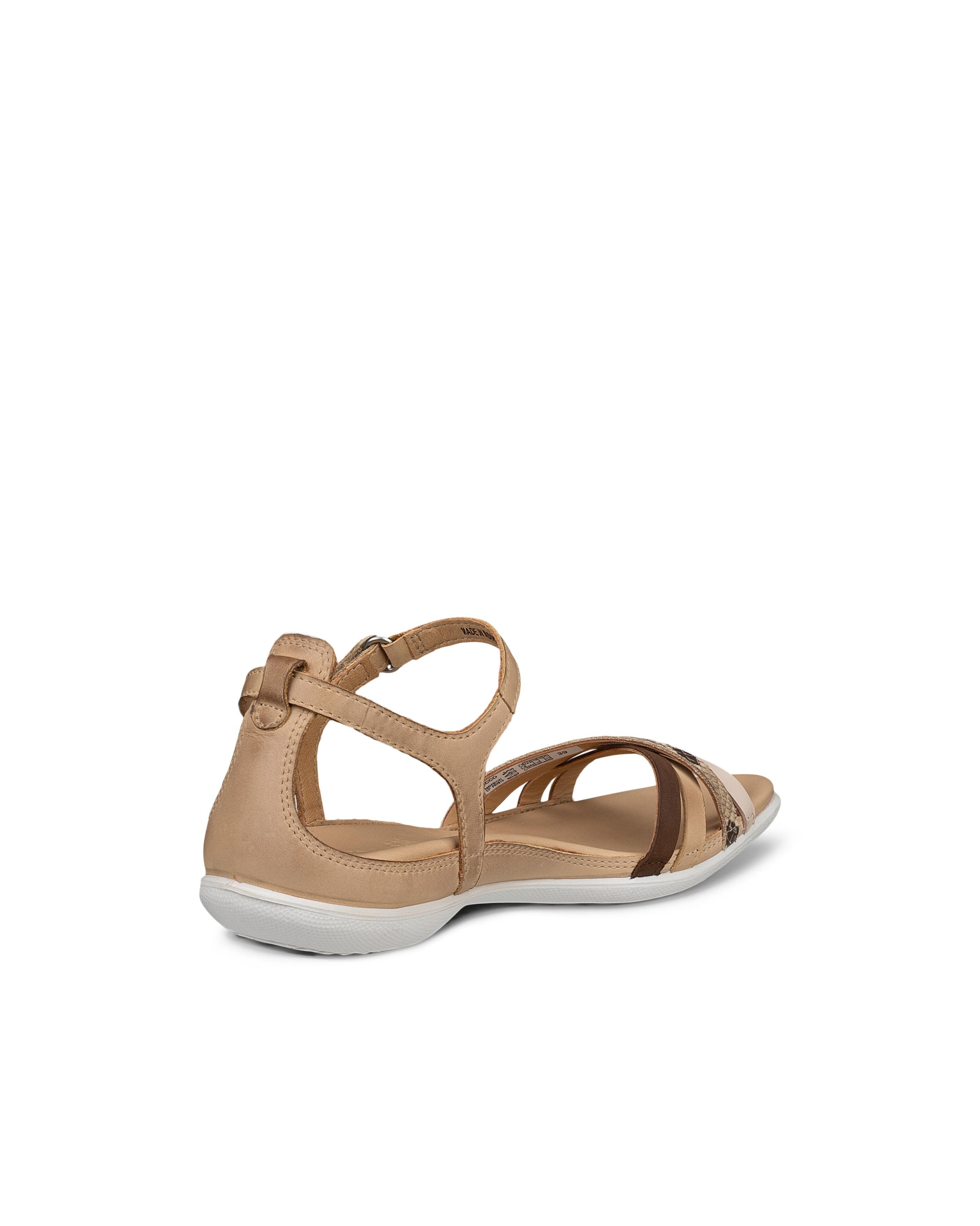 Ecco FLASH X-STRAP Sandale Sommerschuh, Urlaubsschuh, Riemchensandale mit Klettverschluss