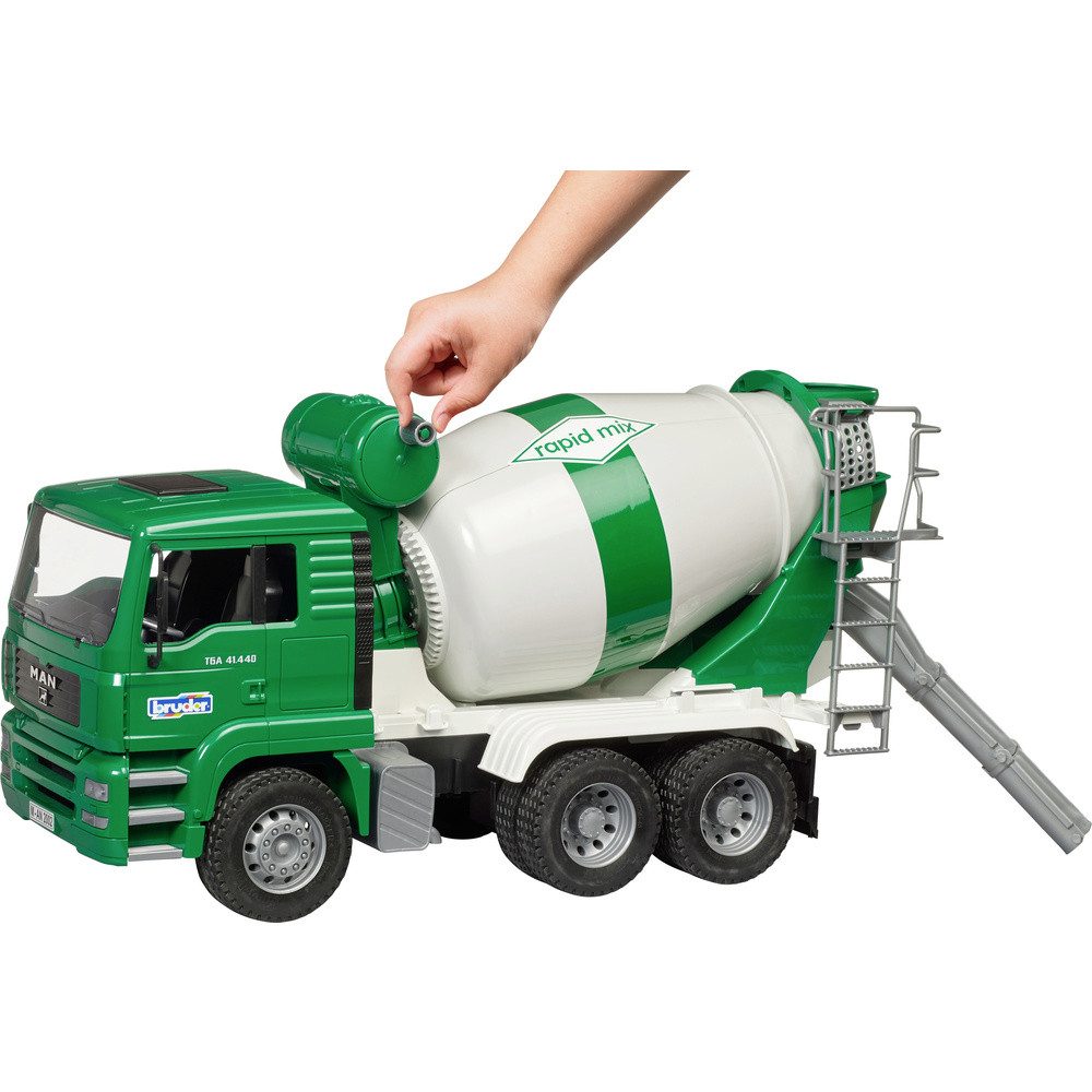 Bruder® Spielzeug-Auto bruder Baufahrzeug Modell MAN TGA Betonmischer Ferti günstig online kaufen
