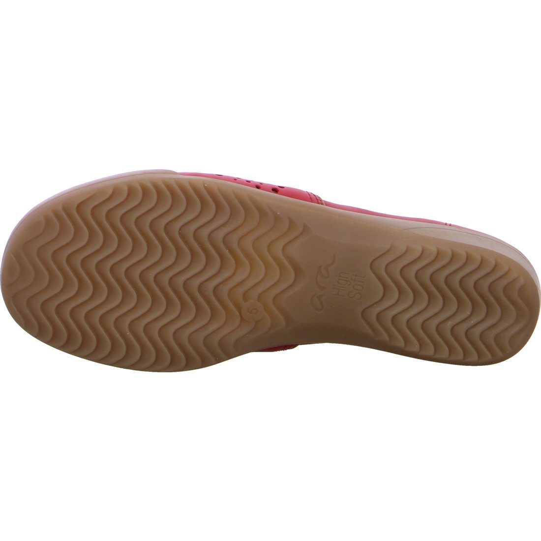 Ara Damen Schuhe, rot Glattleder Slipper Andros Slipper 038744 Ara -