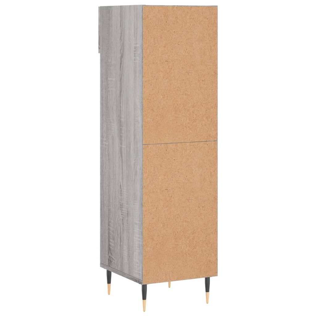 Sonoma 30x35x105 Kleiderschrank cm Holzwerkstoff vidaXL Grau (1-St) Schuhschrank