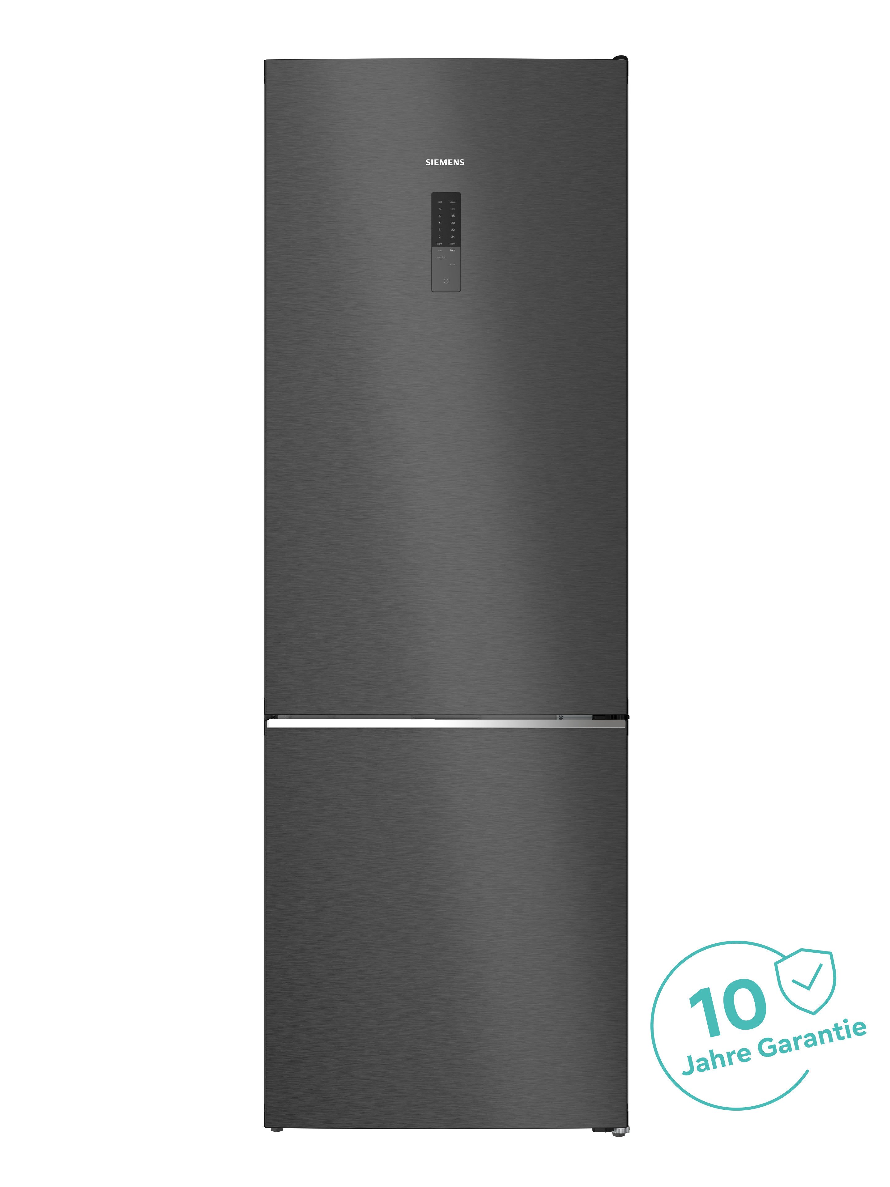 SIEMENS Kühl-/Gefrierkombination iQ500 KG49NAXCG, 203 cm hoch, 70 cm breit, hyperFresh System für frisches Obst und Gemüse sowie Total noFrost