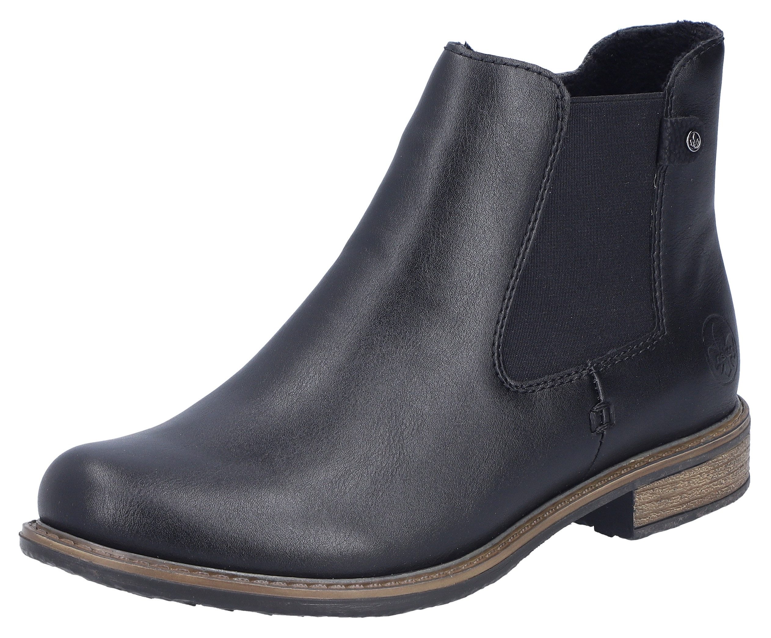 Rieker Chelseaboots Stiefelette, Boots, Blockabsatz, mit günstig online kaufen