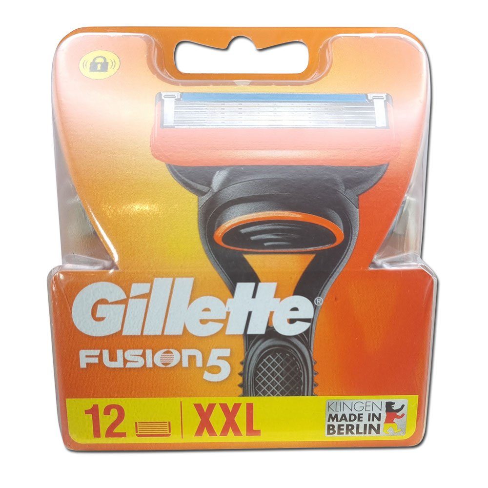Gillette Rasierklingen Fusion5, 12-tlg., Pack 12er