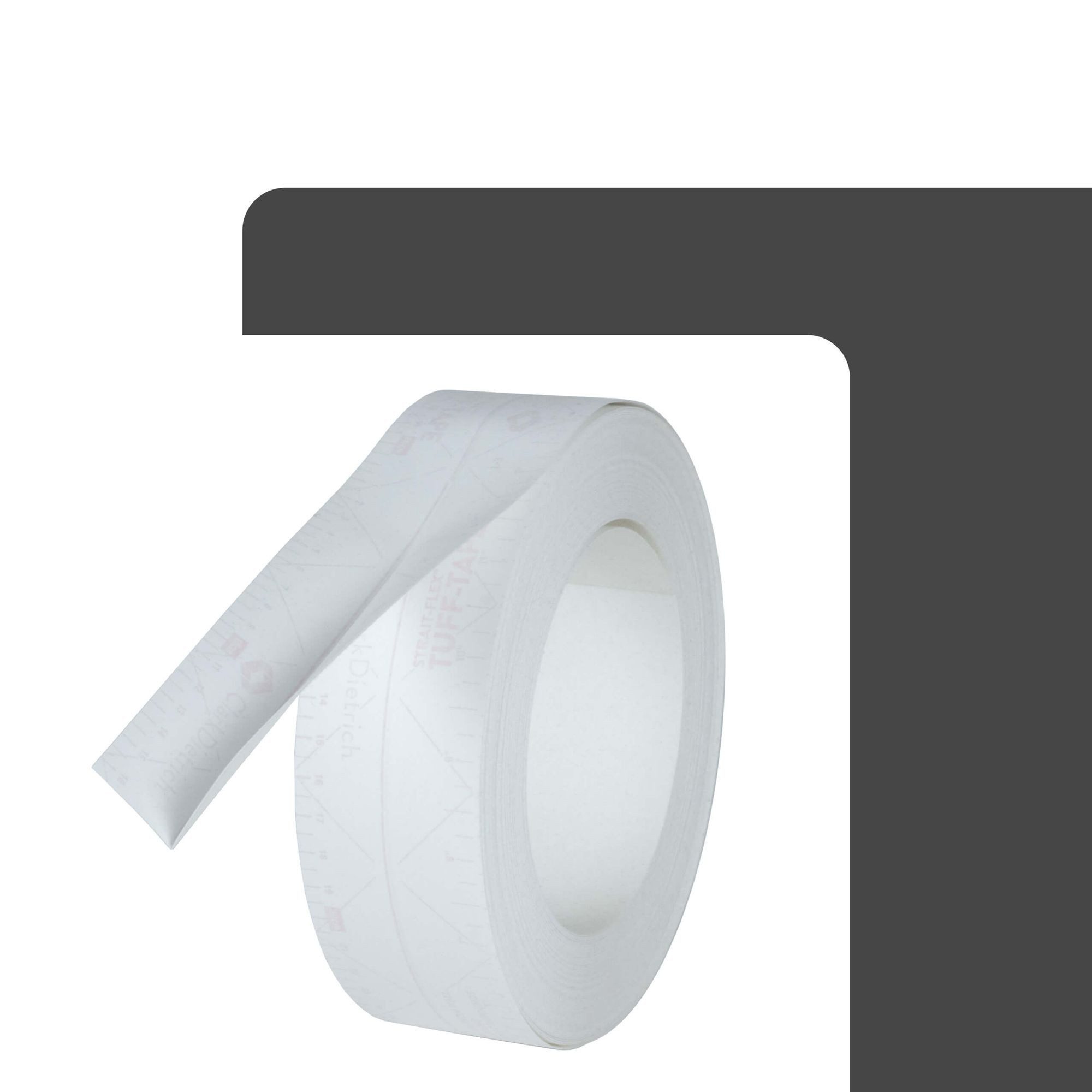 Strait-Flex Profil TUFF TAPE Eckschutzschiene für Trockenbau (30m Weiß Profil, 1-St), Kantenschutz, Rissfest und hohe Haftung, Korrosionsbeständig – Bild 5 von 5