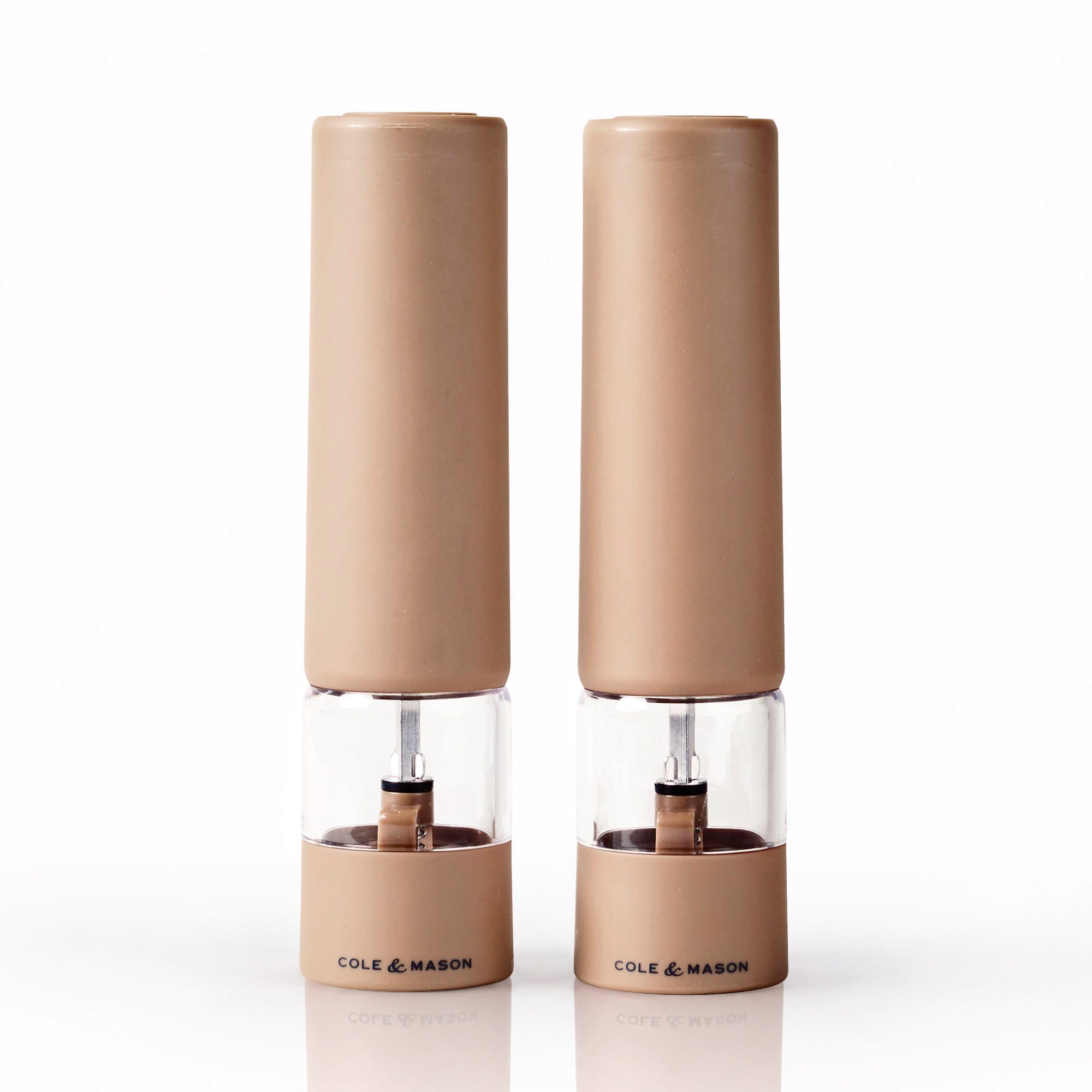 Cole & Mason Salz-/Pfeffermühle Brixton, Elektrisch, USB-C aufladbar