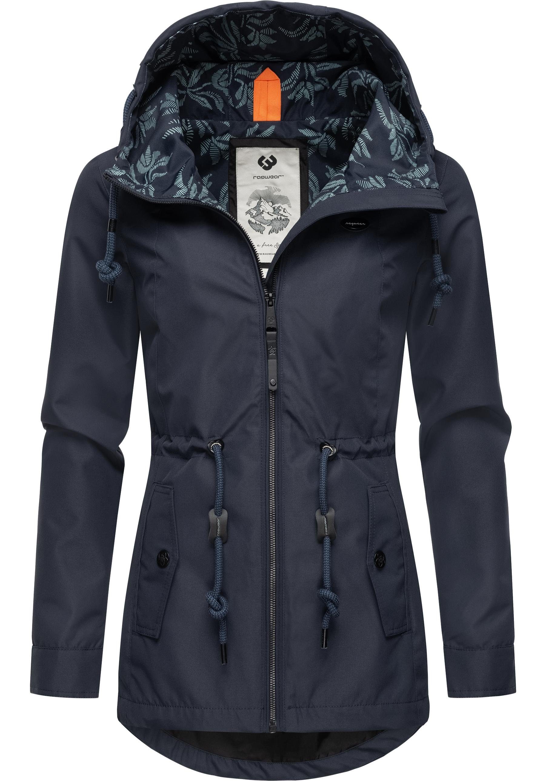 Ragwear Outdoorjacke Monadis Leichte Damen Übergangsjacke mit wasserdichtem günstig online kaufen