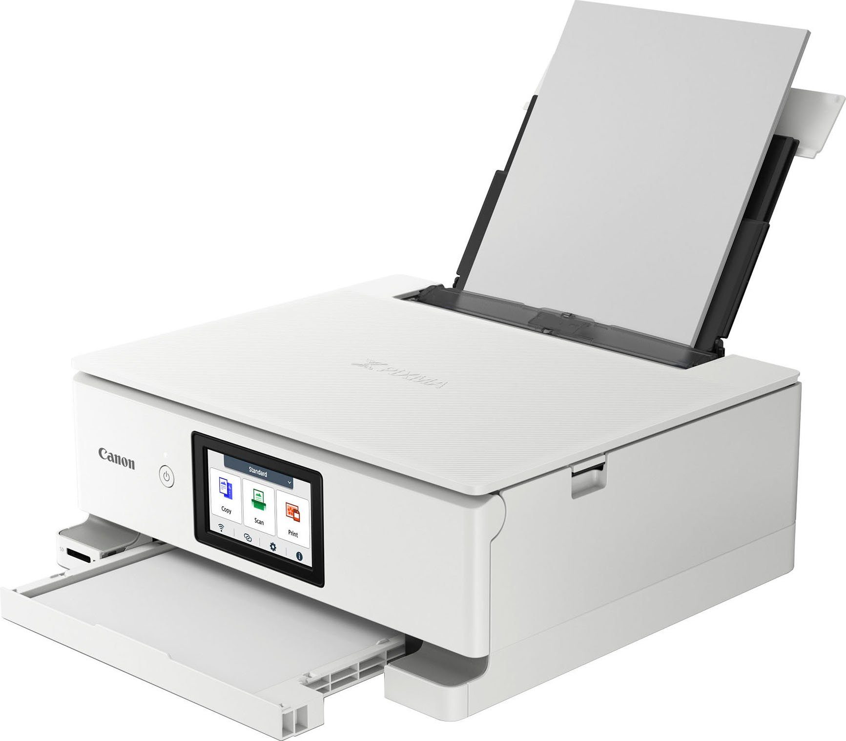 Canon PIXMA TS8751 Multifunktionsdrucker, (WLAN (Wi-Fi), Wi-Fi Direct, 3in1 Tintenstrahl-Multifunktionsgerät mit 6 separaten Tintenpatronen)