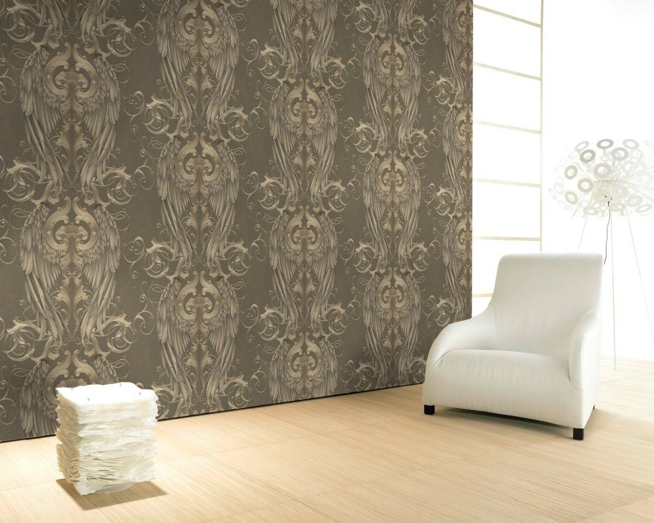 Glööckler Vliestapete Gold, ornamental, moderne Tapete günstig online kaufen