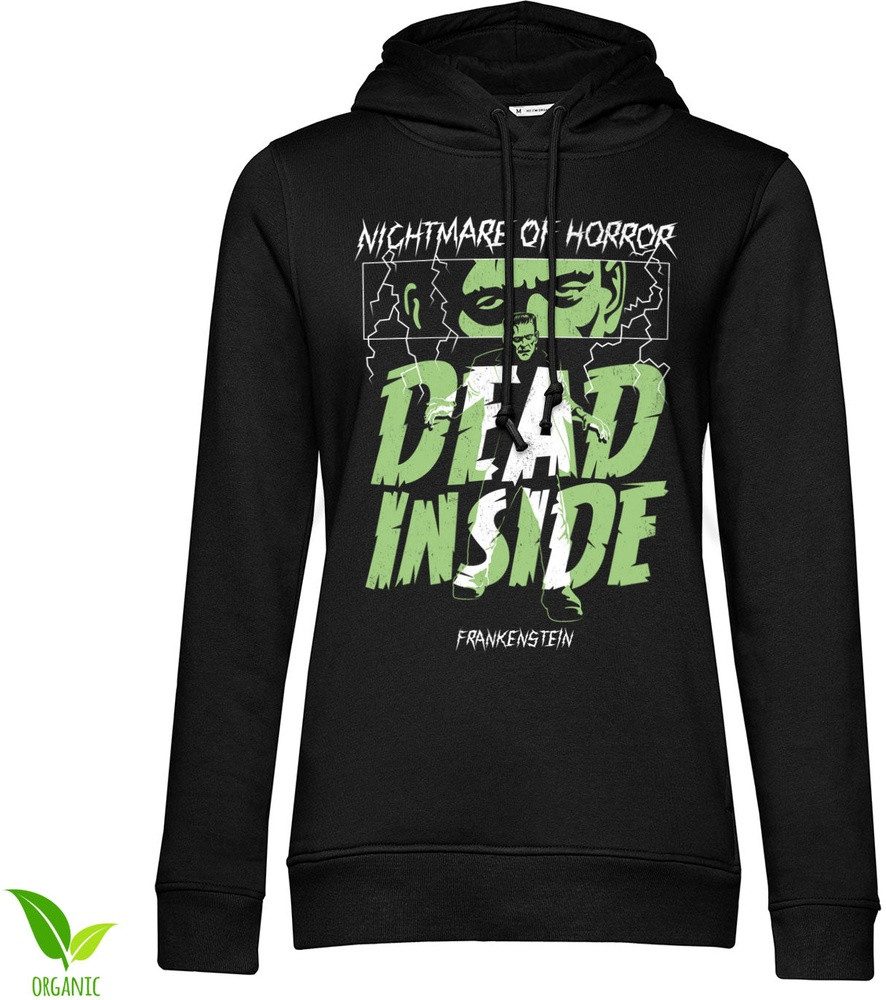 Universal Monsters Hoodie Frankenstein Dead Inside Girly Hoodie