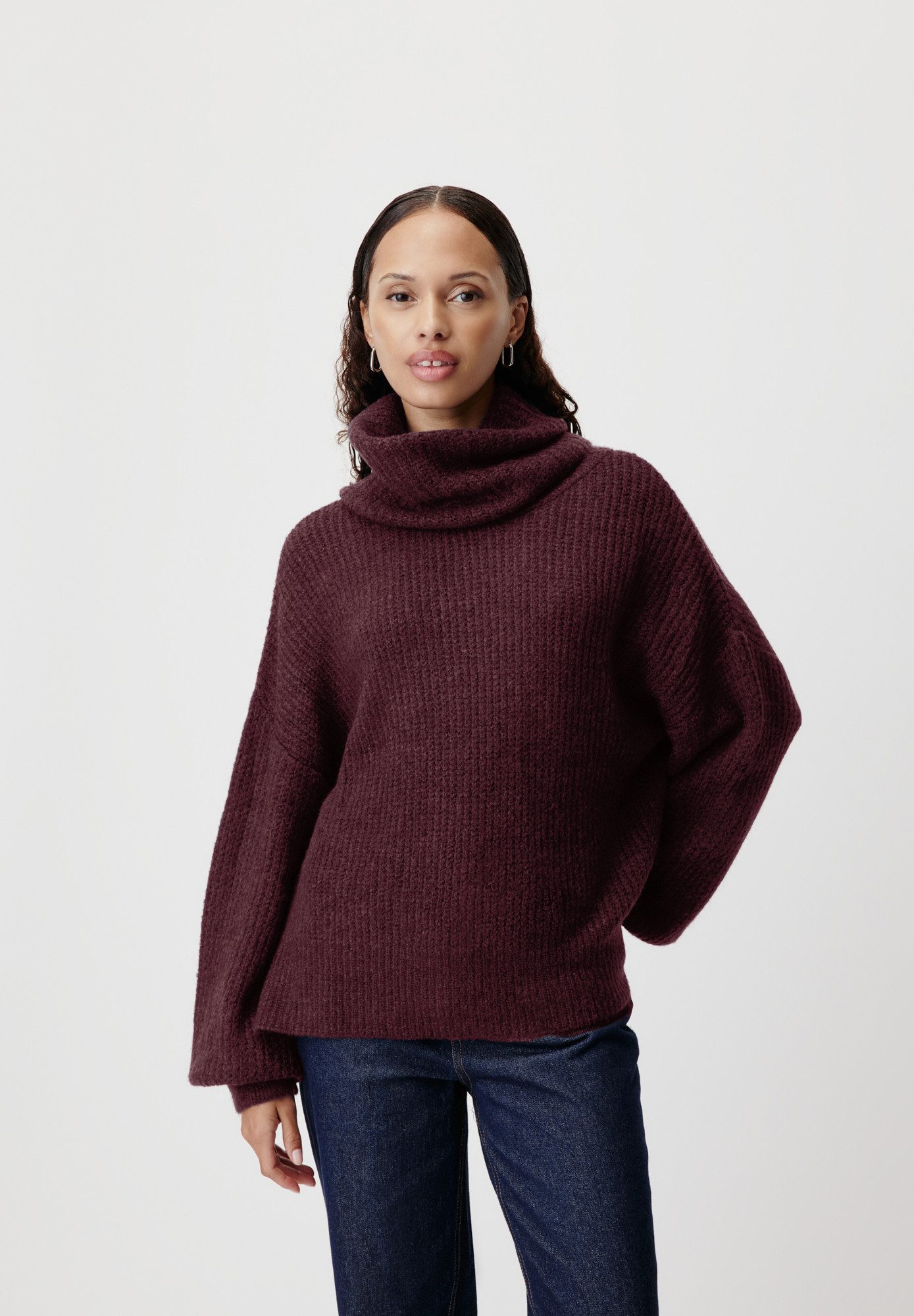 LeGer Strickpullover Jarine, LeGer by Lena Gercke Loose fit mit Rundhalsausschnitt
