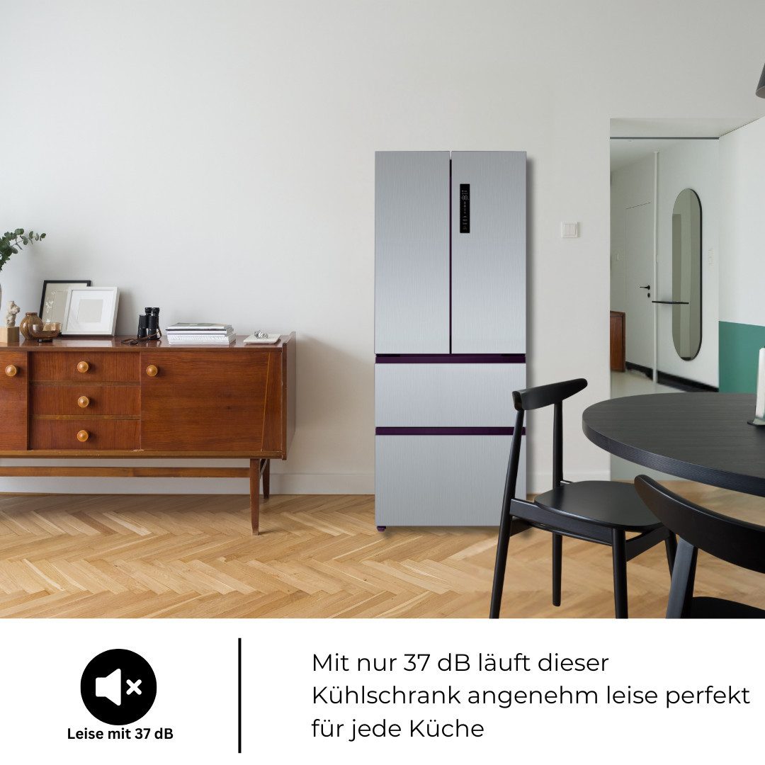 PKM Kühl-/Gefrierkombination FD403ENFDIX, 176.50 cm hoch, 70.30 cm breit