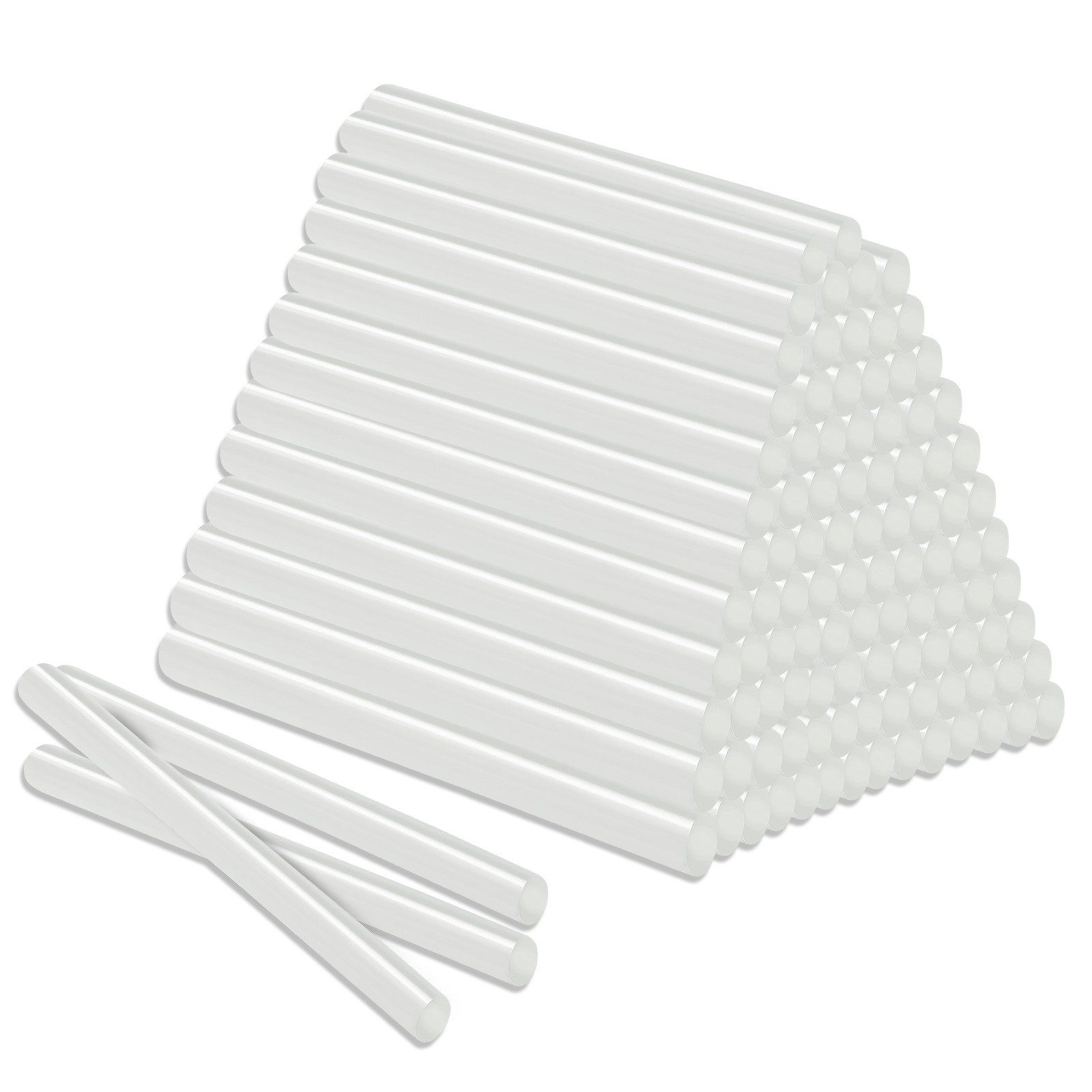 FIVMEN Heißklebepistole Heißklebestifte Heißklebesticks 11x200mm 100 Stück (ca. 2 Kilo), DIY Ersatzsticks Klebesticks