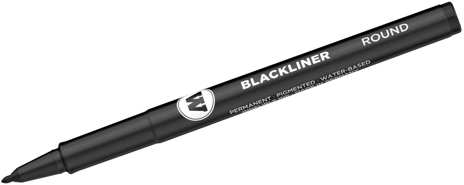 MOLOTOW Fineliner Blackliner rund 1mm schwarz (6 Stück)