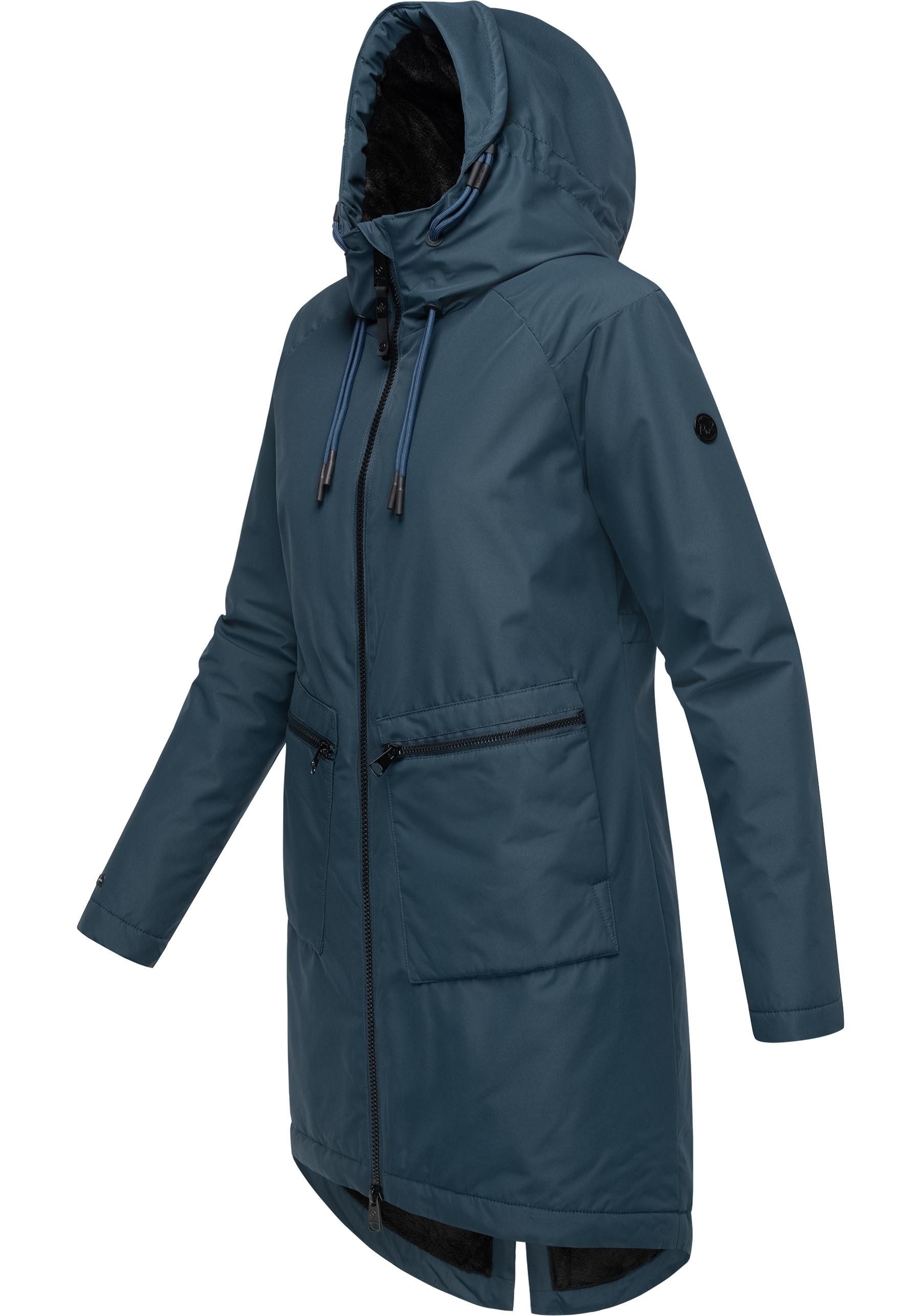 Ragwear Kurzmantel Holstic Wasserdichter Damen Wintermantel günstig online kaufen