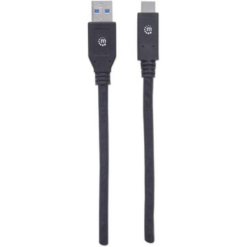 MANHATTAN USB 3.1 Typ C Gen1-Kabel Typ C-Stecker auf Typ USB-Kabel