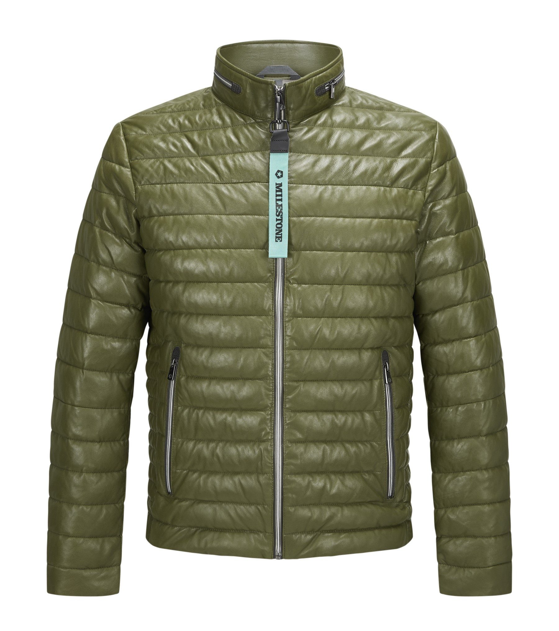 Milestone Lederjacke MSCortino Steppjacke aus feinem Nappaleder günstig online kaufen