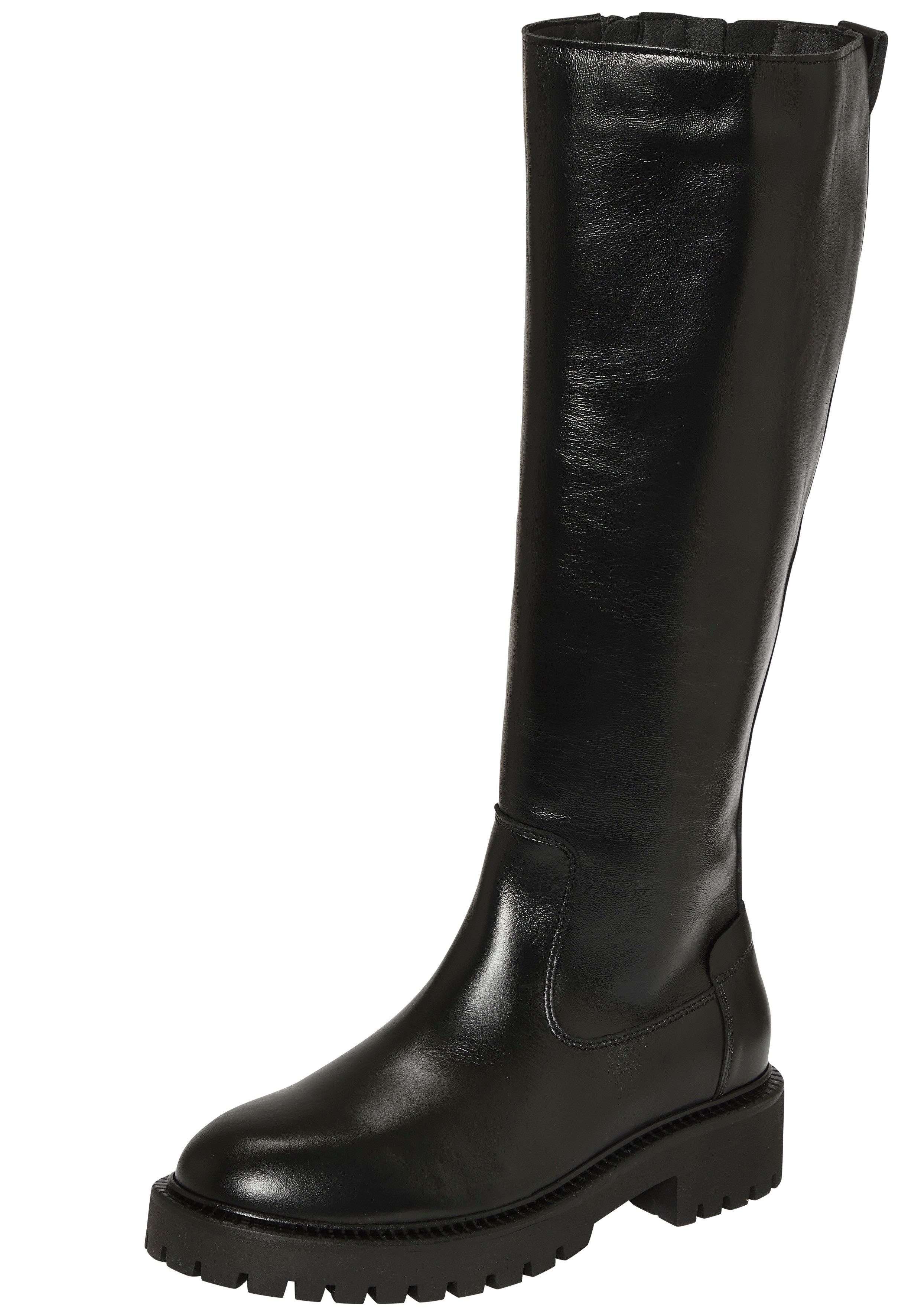 Marc O'Polo Model Phia 16 Stiefel Langschaftstiefel, Blockabsatz, mit Reißverschluss