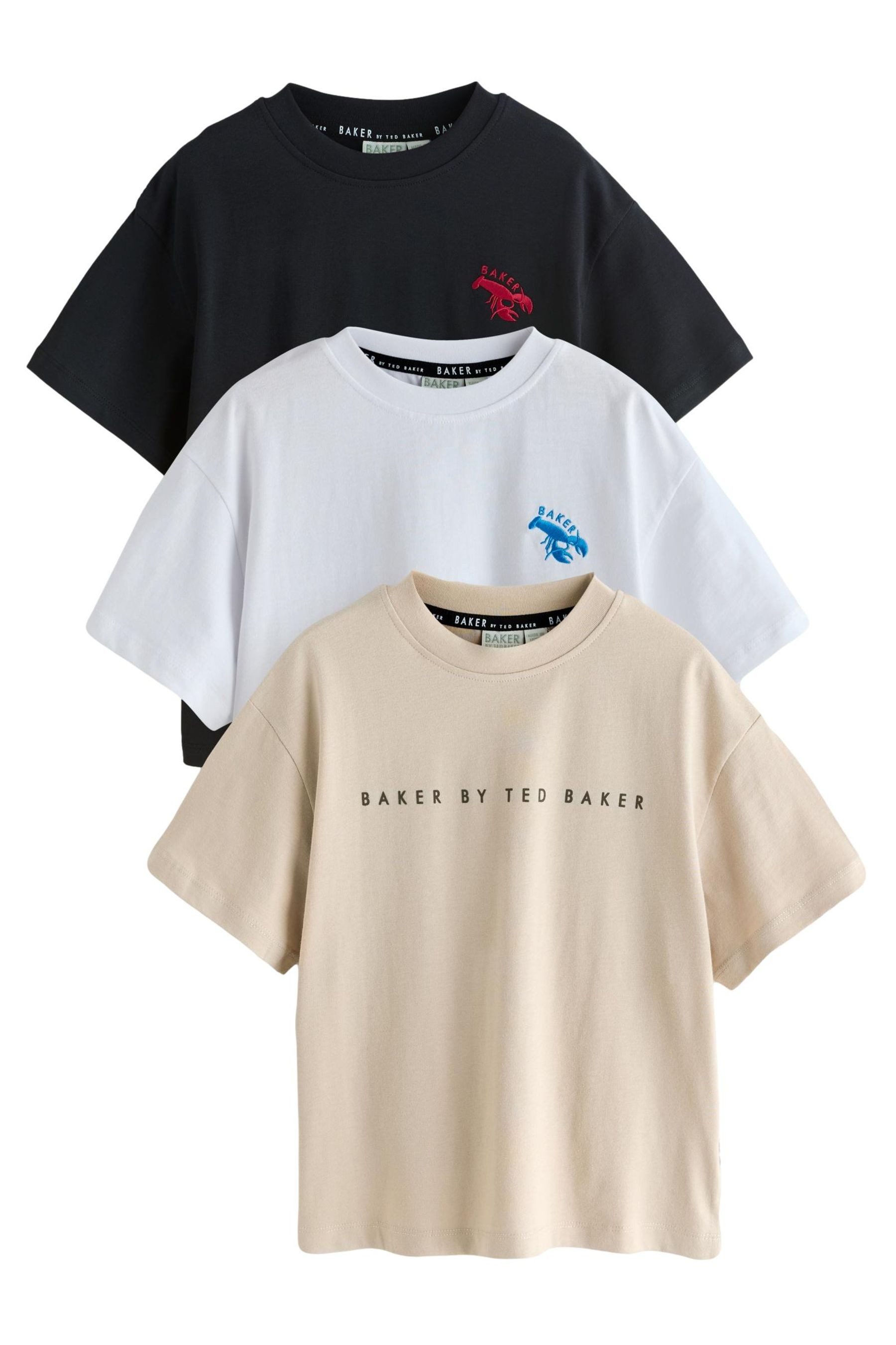Baker by Ted Baker T-Shirt Baker by Ted Baker T-Shirts, 3er-Pack (3-tlg)