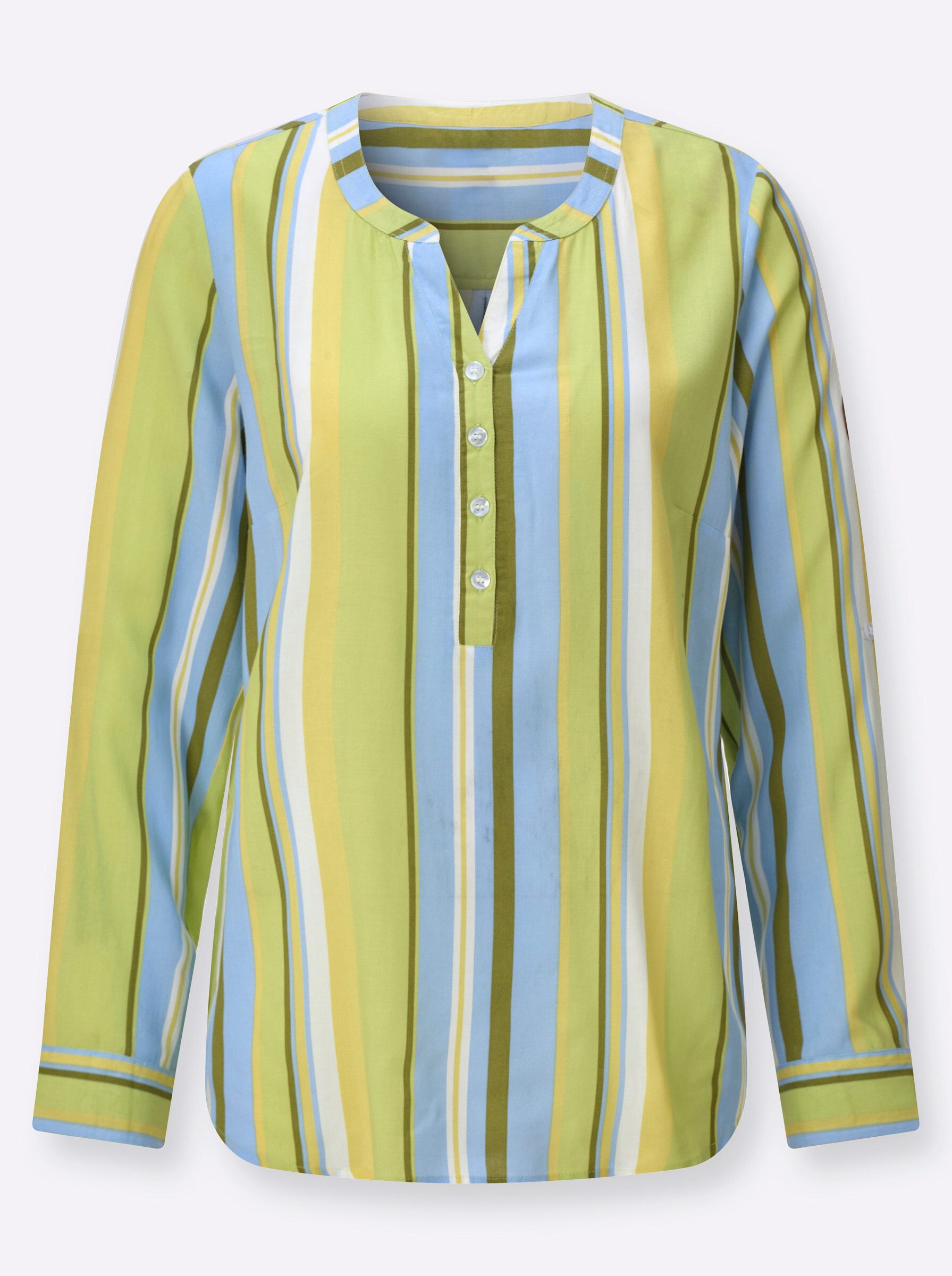 Witt Klassische Bluse Schlupfbluse Langarm