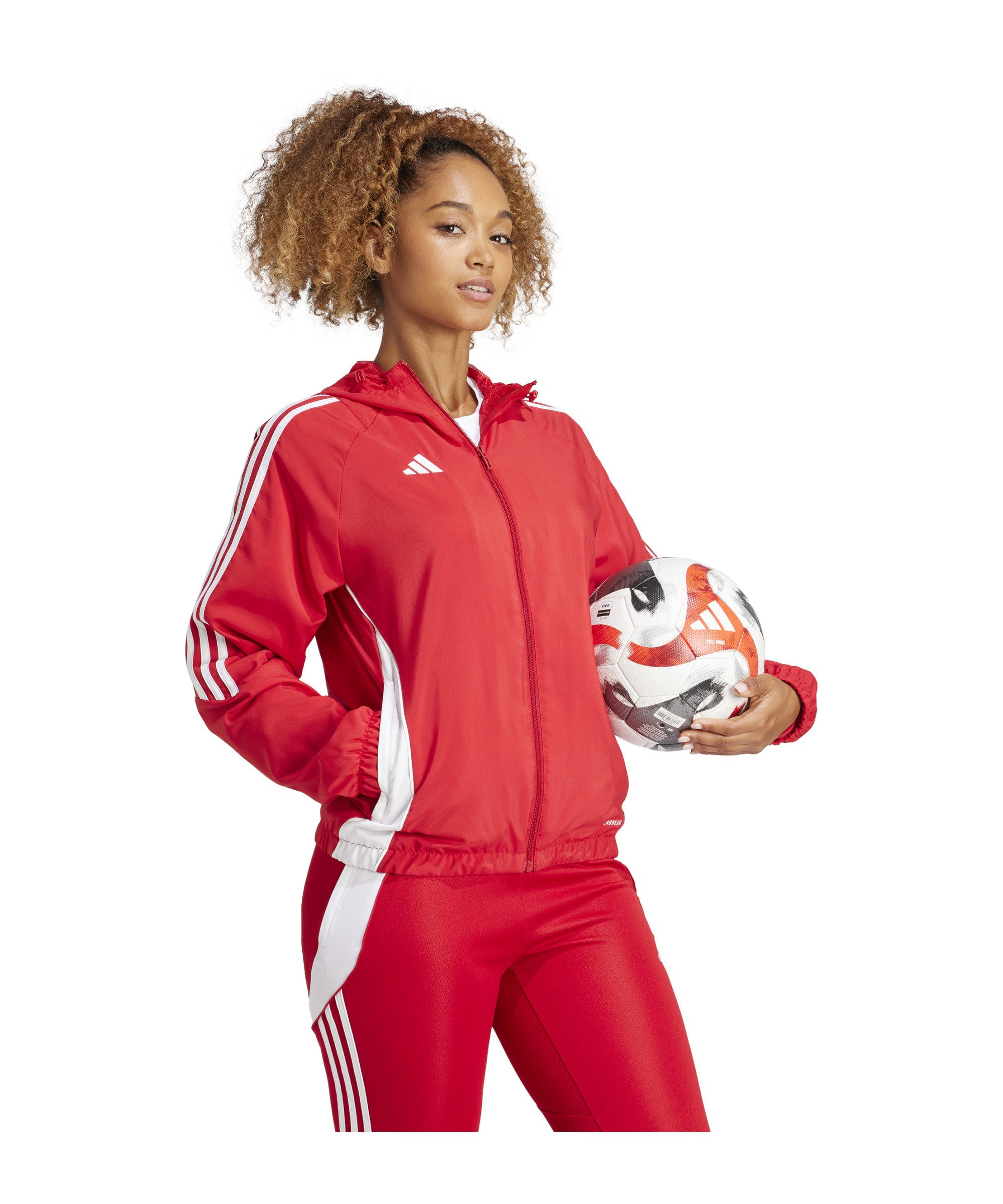 adidas Performance Trainingsjacke adidas Performance Tiro 24 Windbreaker Damen Kapuze