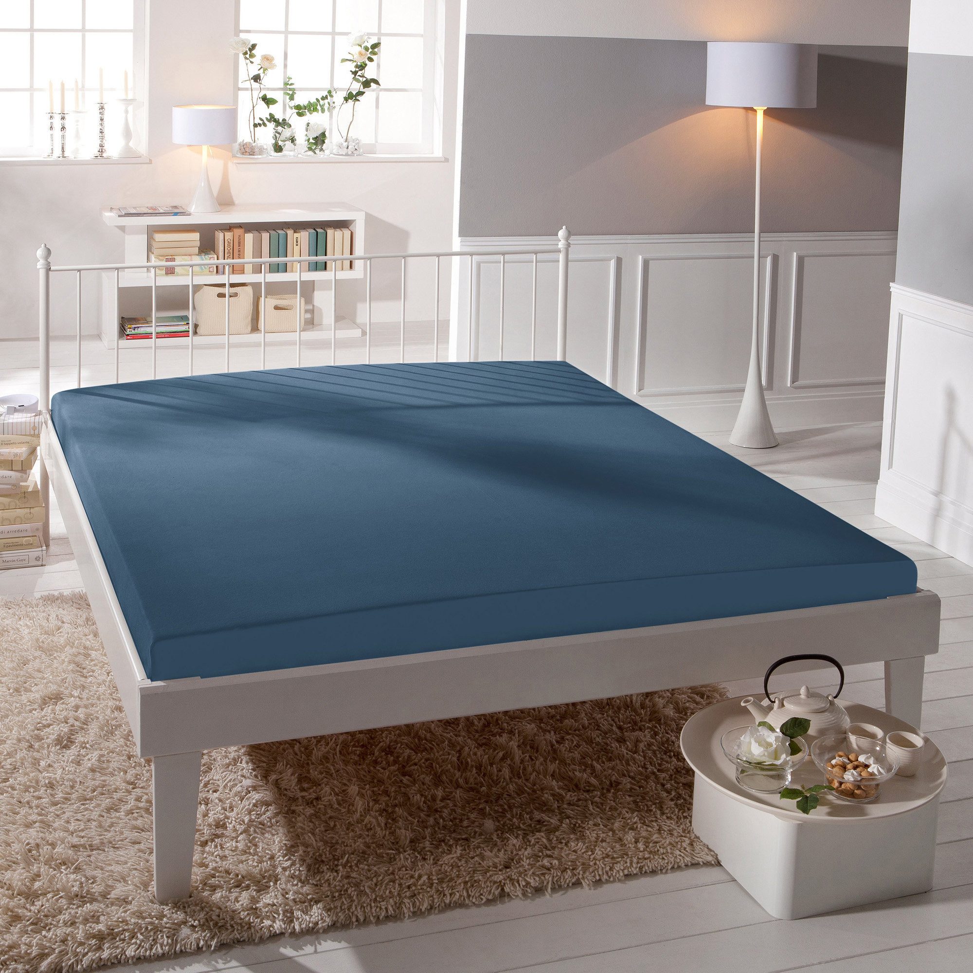 Bassetti Spannbettlaken Spannbettlaken, Jersey, Gummizug: Rundumgummi, günstig online kaufen