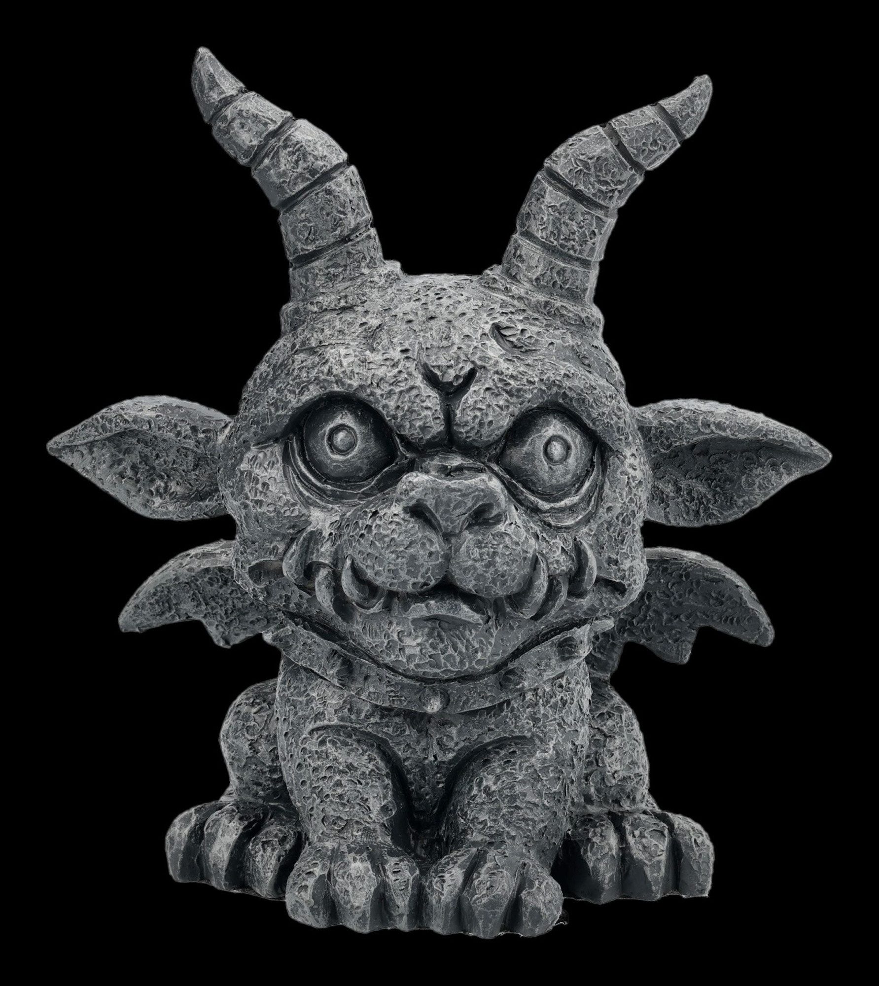 Figuren Shop GmbH Dekofigur Gargoyle Statue Agamon – Fantasy Figur Wächter Gothic Dekofigur 13 cm