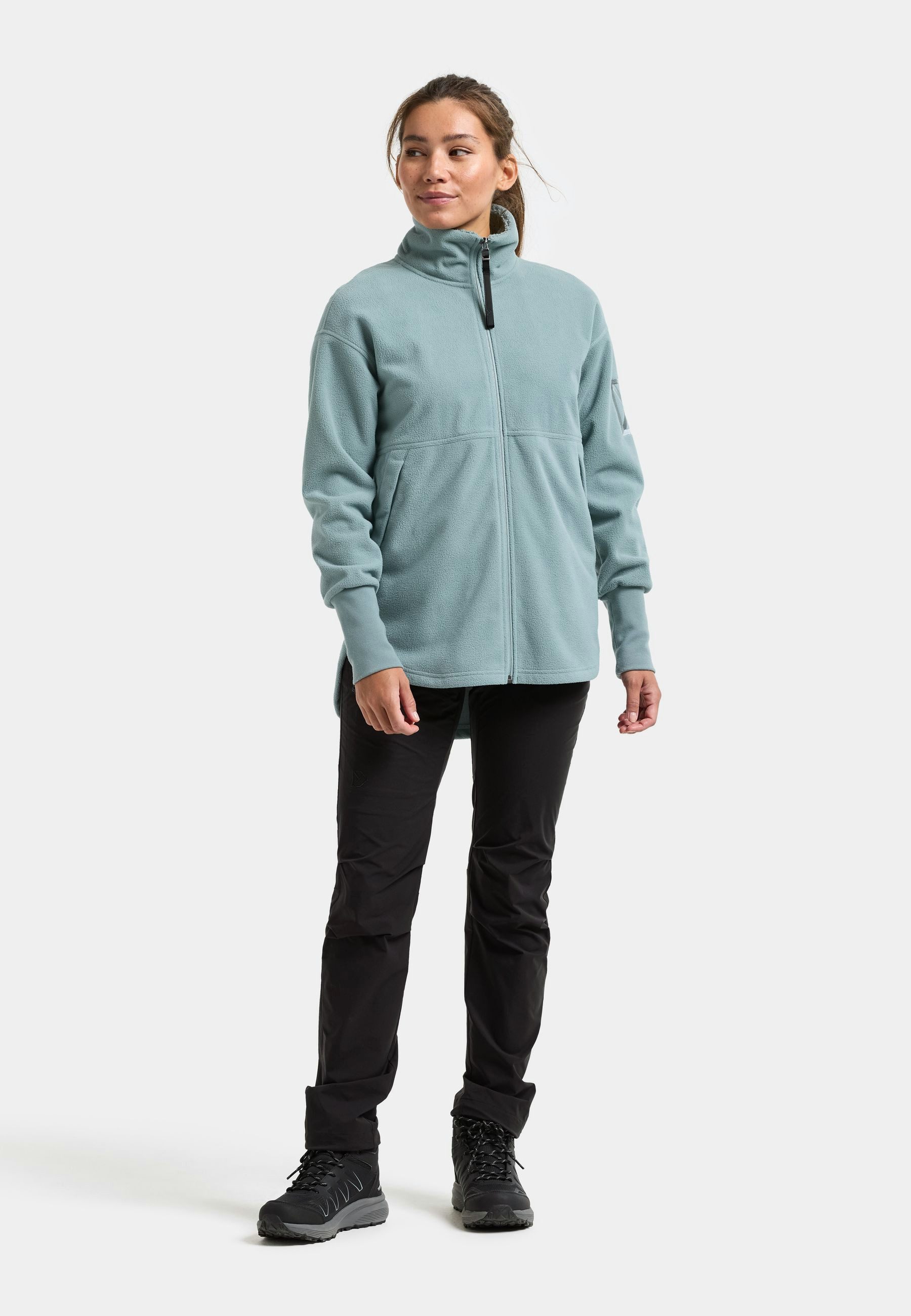Didriksons Fleecejacke Damen Winddicht RONJA mit Taschen
