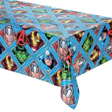 Metamorph Tischdecke Mighty Avengers Party Tischdecke, Partydeko für Deine Superhelden-Mottoparty zum Geburtstag!