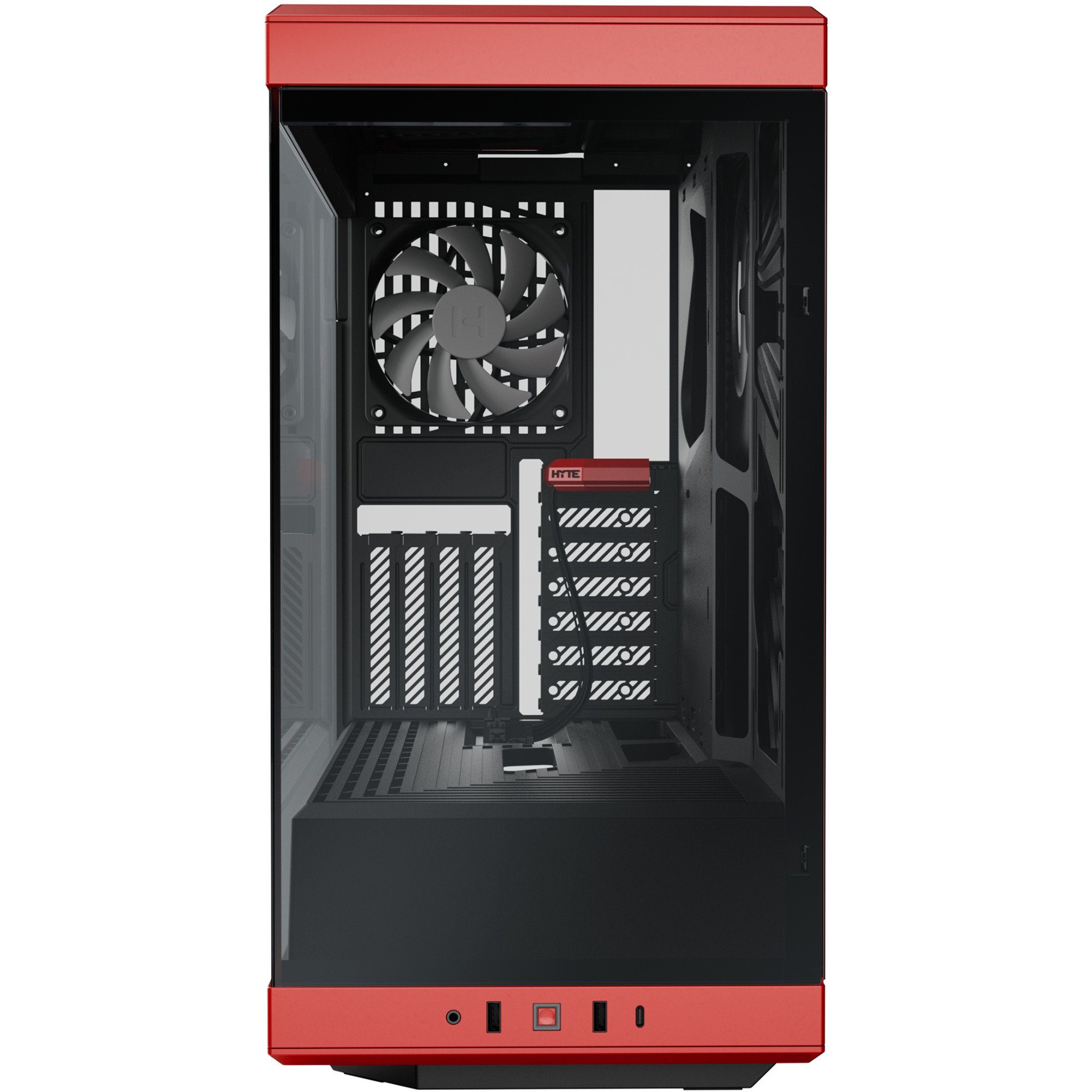 Hyte PC-Gehäuse HYTE Y40, Tower-Gehäuse, (Tempered Glass)