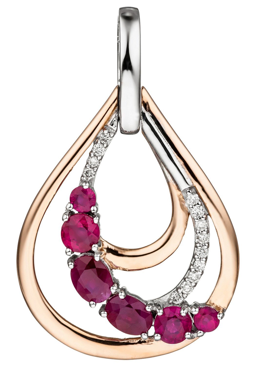 JOBO Kettenanhänger Anhänger Tropfen, ... JOBO Kettenanhänger Anhänger Tropfen, ...