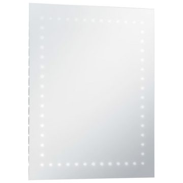 vidaXL Spiegel Badezimmer-Wandspiegel mit LEDs 50x60 cm (1-St)