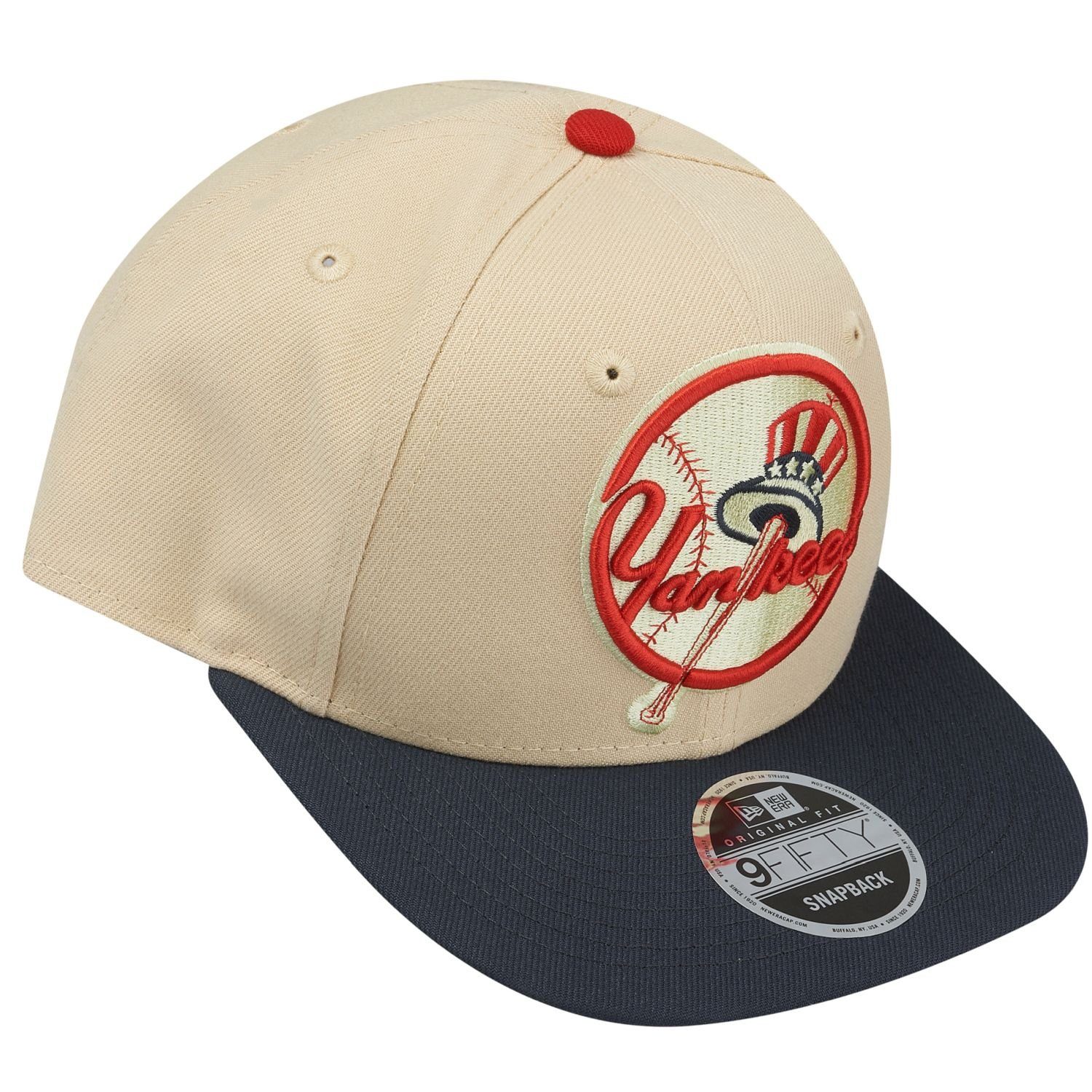 New Era Snapback Cap 9Fifty New York Yankees vegas gold