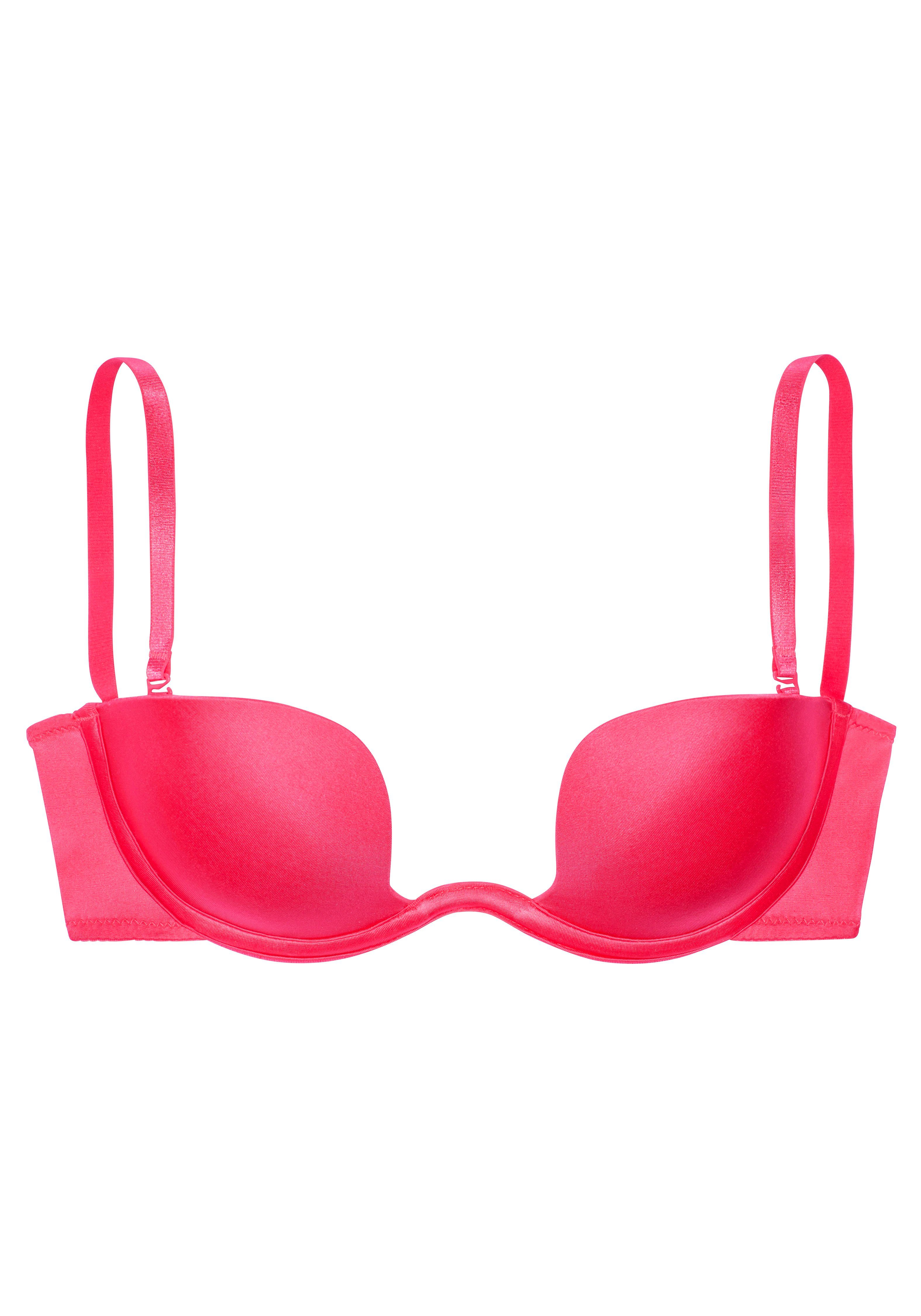 LASCANA Multiway-BH mit vielen verschiedenen Tragevarianten und tiefem Ausschnitt. Reduzierter Preis € 29,99. Unverbindliche Preisempfehlung € 39,99