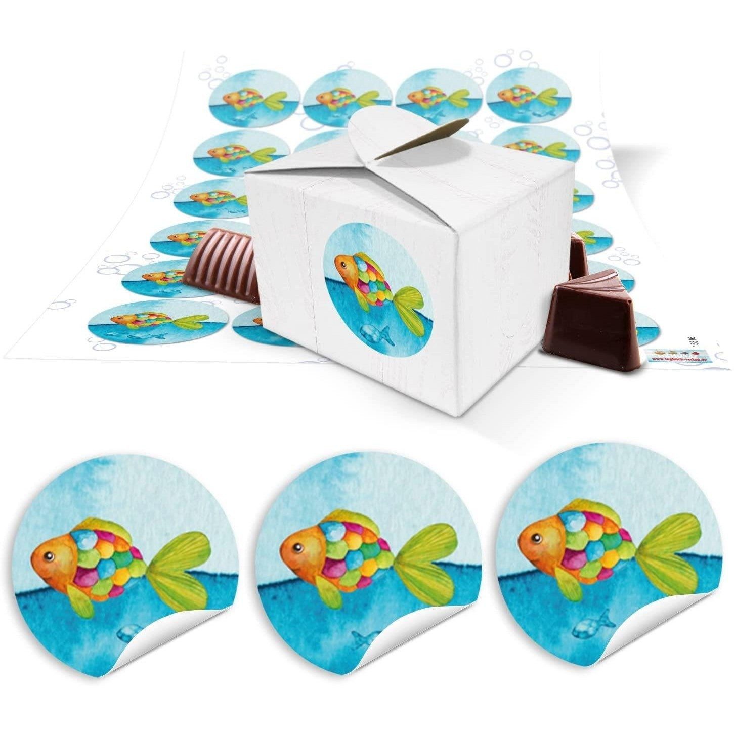 Logbuch-Verlag Dekofigur 10 kleine Geschenkschachteln Gastgeschenk Verpackung Kommunion Holz