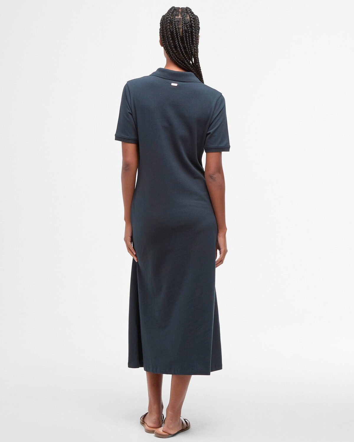 Barbour Midikleid Polokleid Celeste