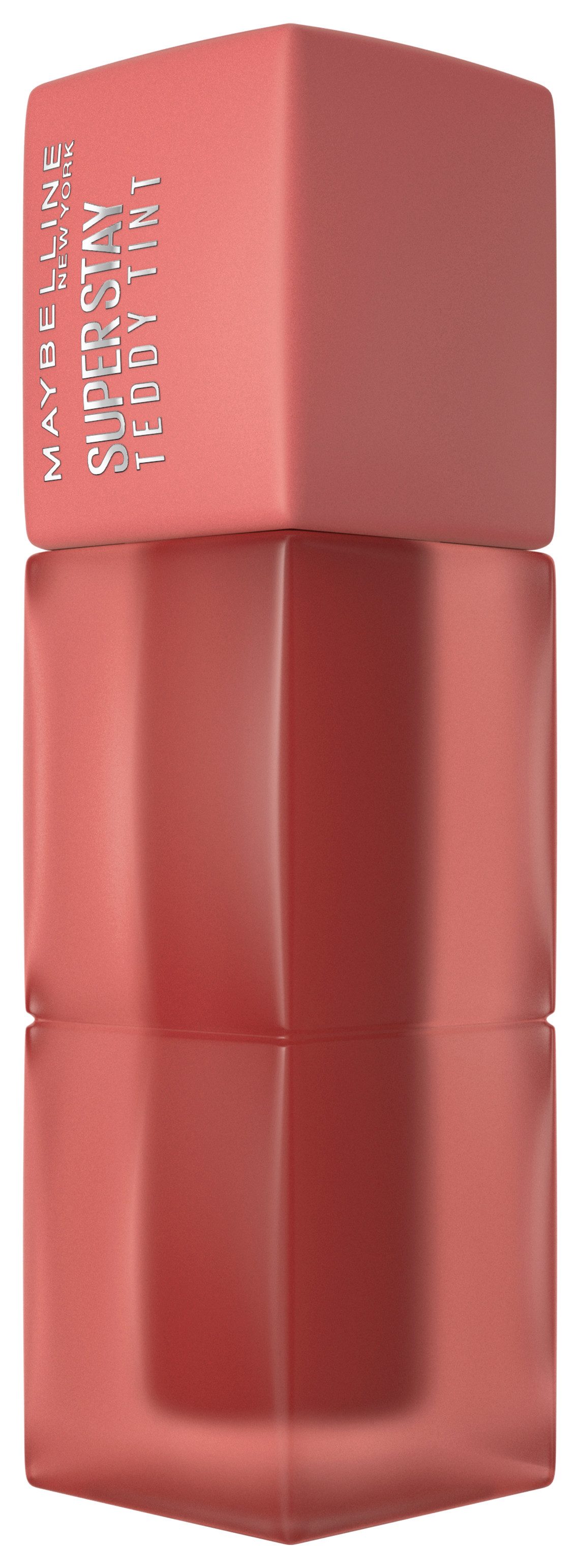 MAYBELLINE NEW YORK Lippenstift SUPER STAY TEDDY TINT LIPPENSTIFT, mit weichem Teddy-Applikator