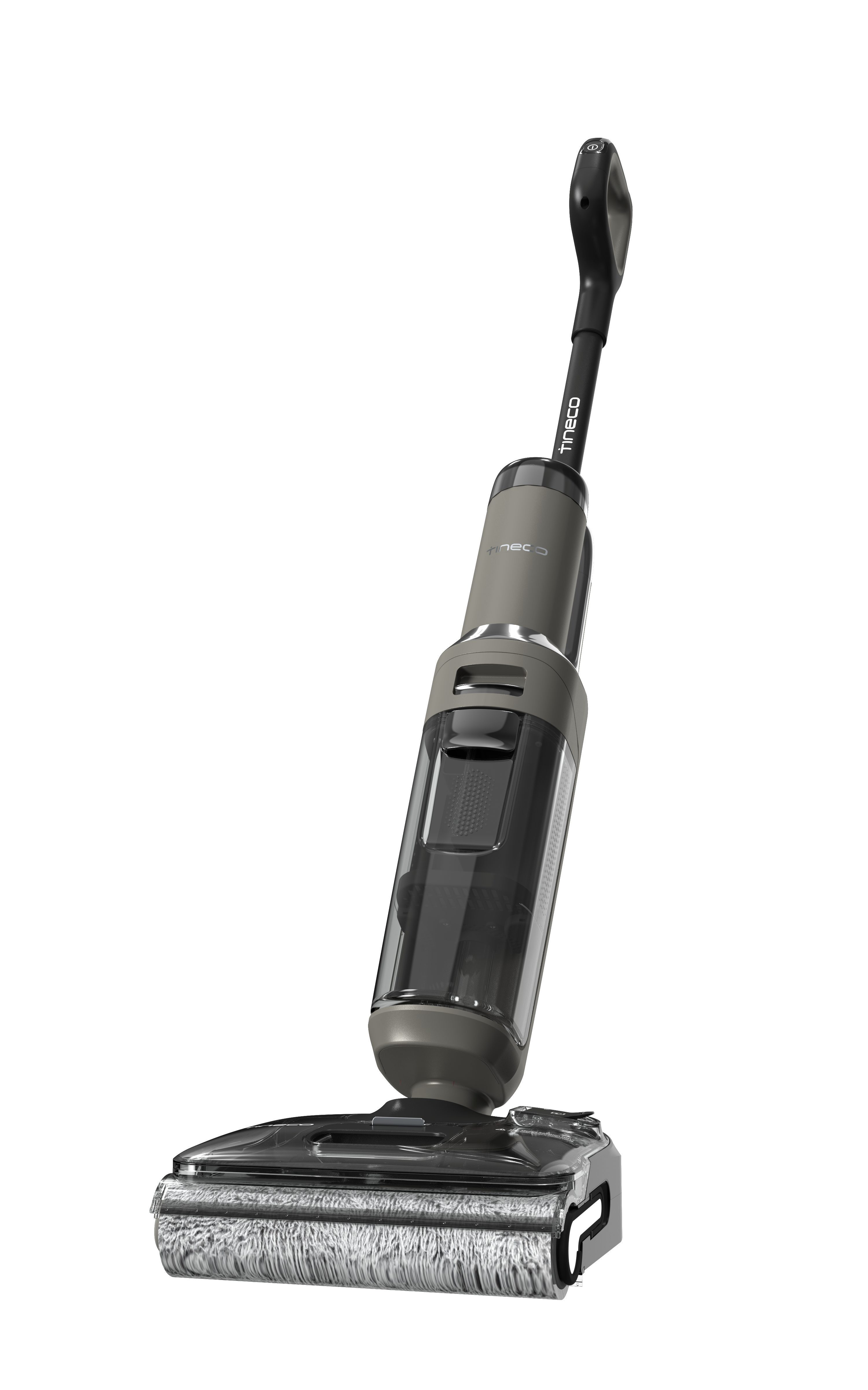 Tineco Nass-Trocken-Akkusauger i6 Stretch Plus Akku Nass Trockensauger 2in1 Grau 40Min, beutellos