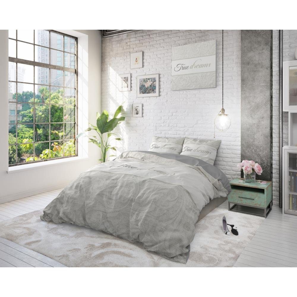 Sitheim-Europe Bettwäsche TRUE DREAMS 2 GRAU- günstig online kaufen