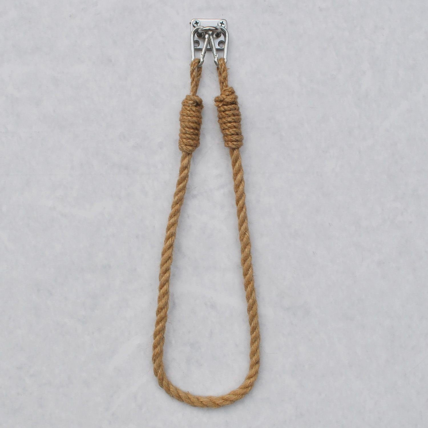 Skye Decor Handtuchhalter haken, 45x12x3 100% cm, Seil und Metall