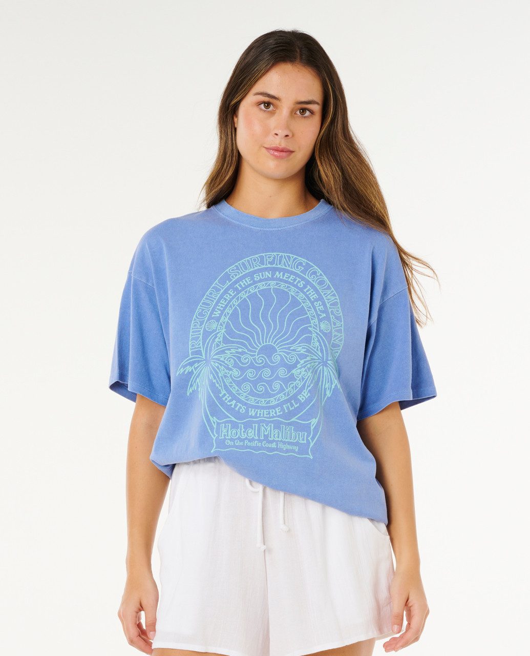 Rip Curl Print-Shirt Rip Curl Hotel Malibu Heritage T-Shirt