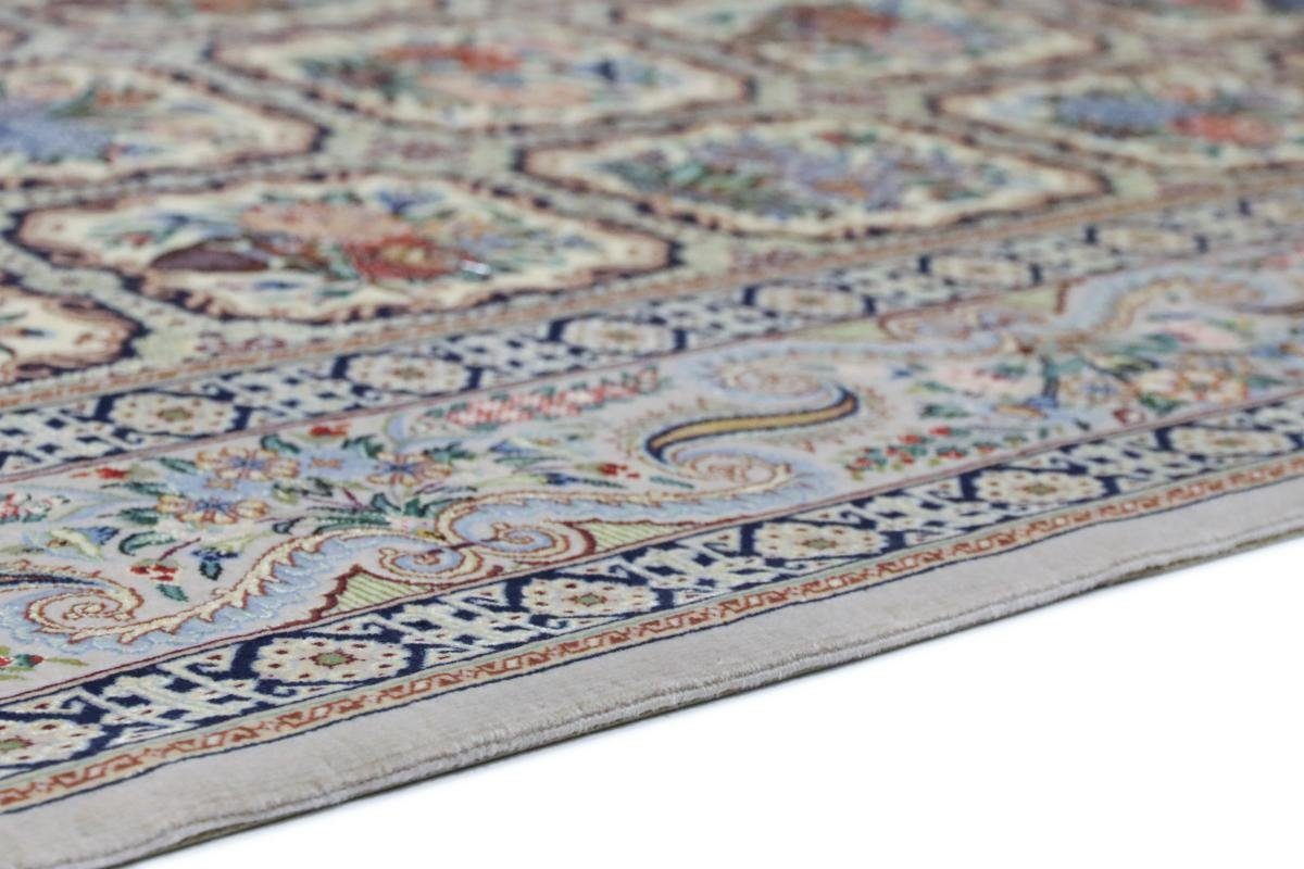 Orientteppich Isfahan Signiert Nain Seidenkette mm Handgeknüpfter 131x190 Höhe: 6 Orientteppich, rechteckig, Trading