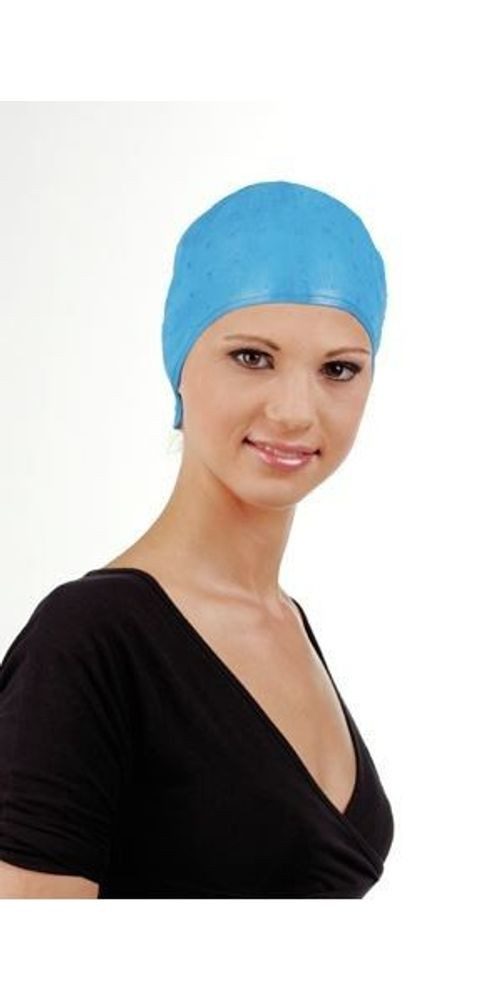 Sibel Haarstyling-Set Sibel Blondeermuts Rubber Blauw