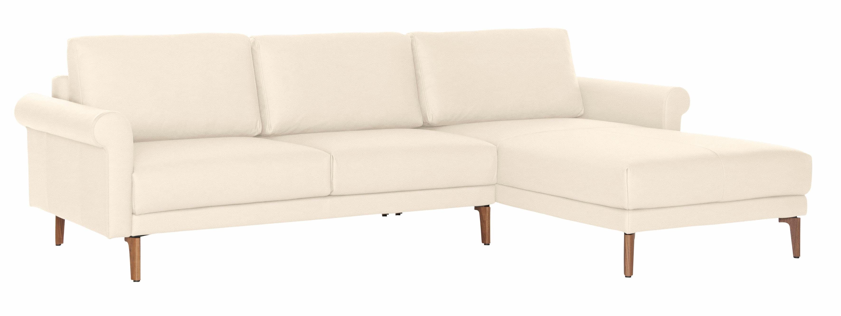 Armlehne sofa modern Ecksofa Nussbaum hs.450, hülsta Breite Fuß 282 cm, Schnecke Landhaus,